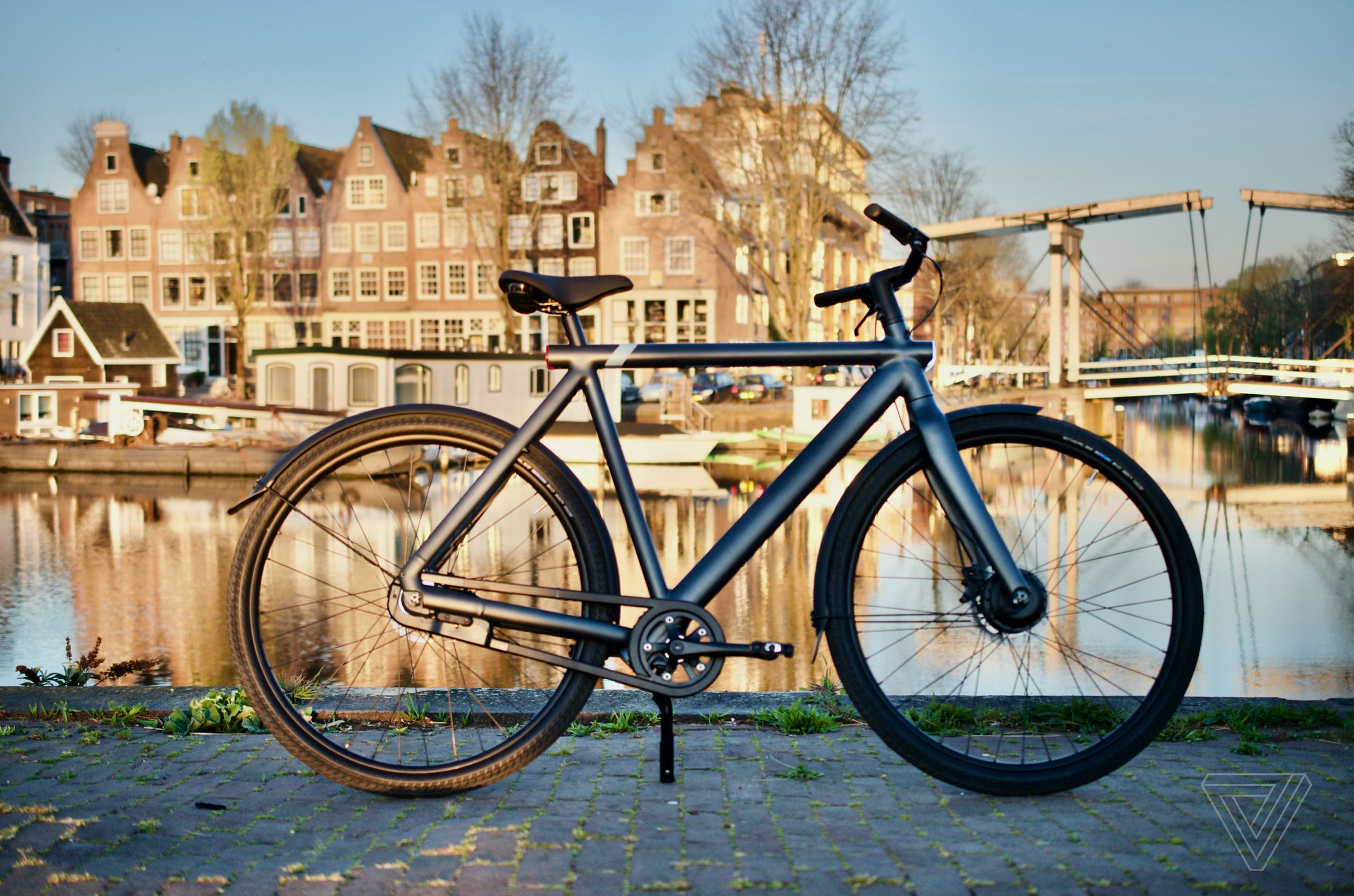 The VanMoof S3 in Amsterdam.