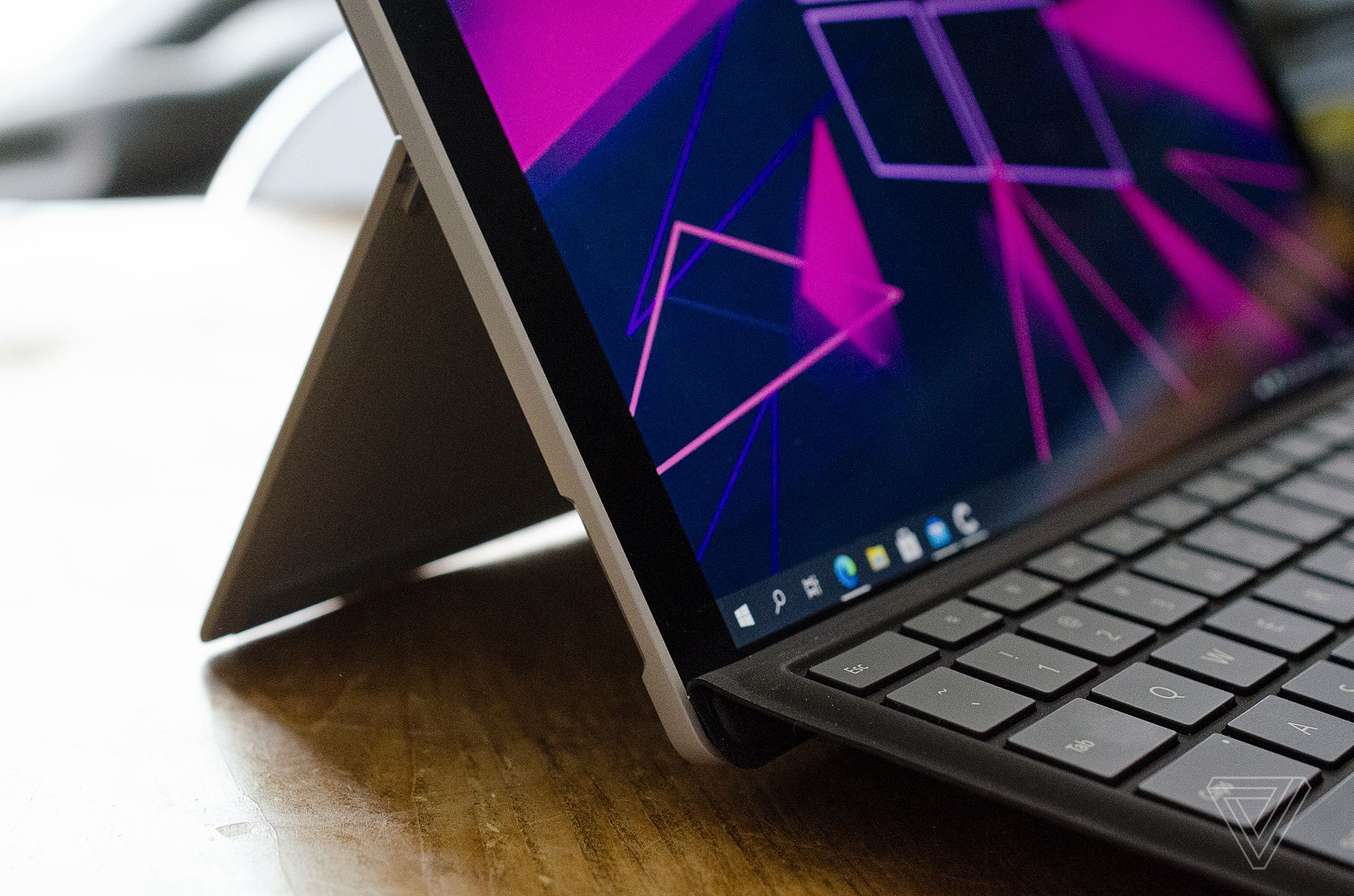 Microsoft’s Surface Pro 7 has a familiar design.