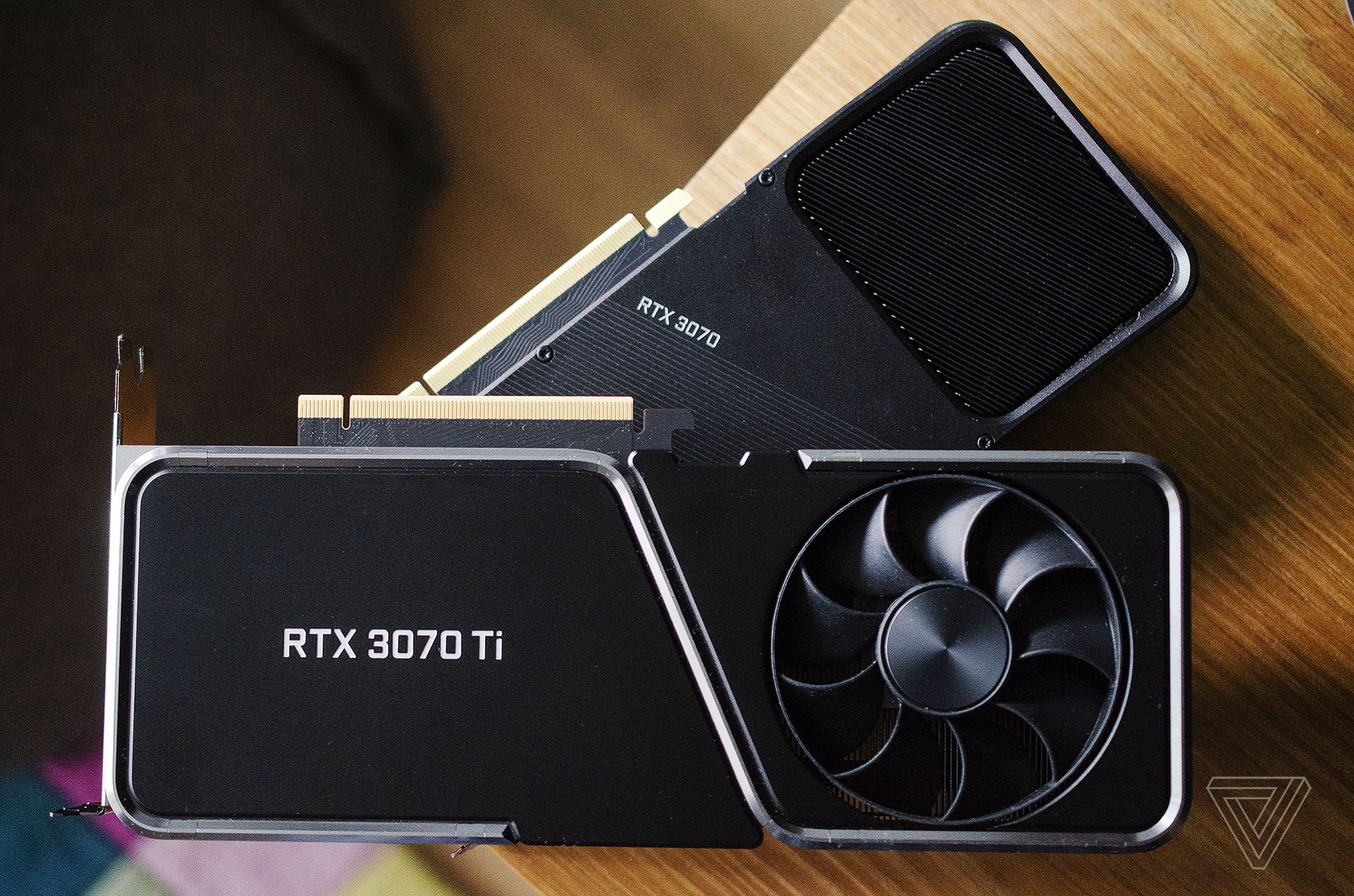 The RTX 3070 Ti and RTX 3070.