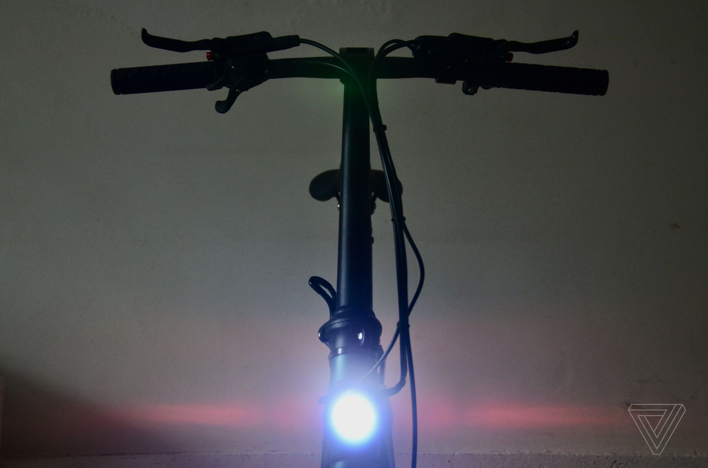 The Fiido X has integrated front and rear lighting.