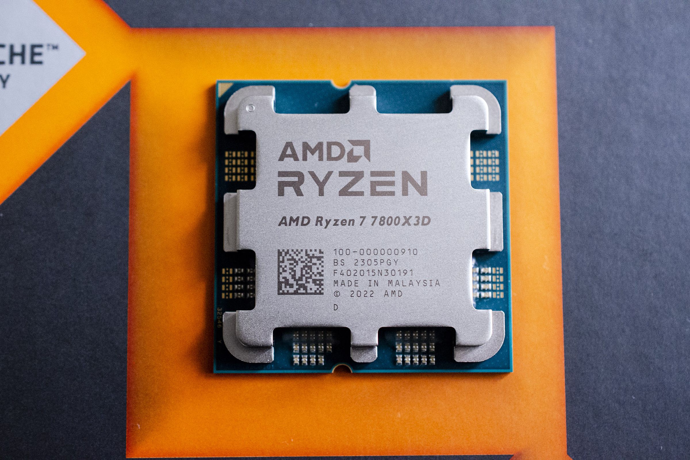 Image of AMD’s new Ryzen 7 7800X3D gaming CPU
