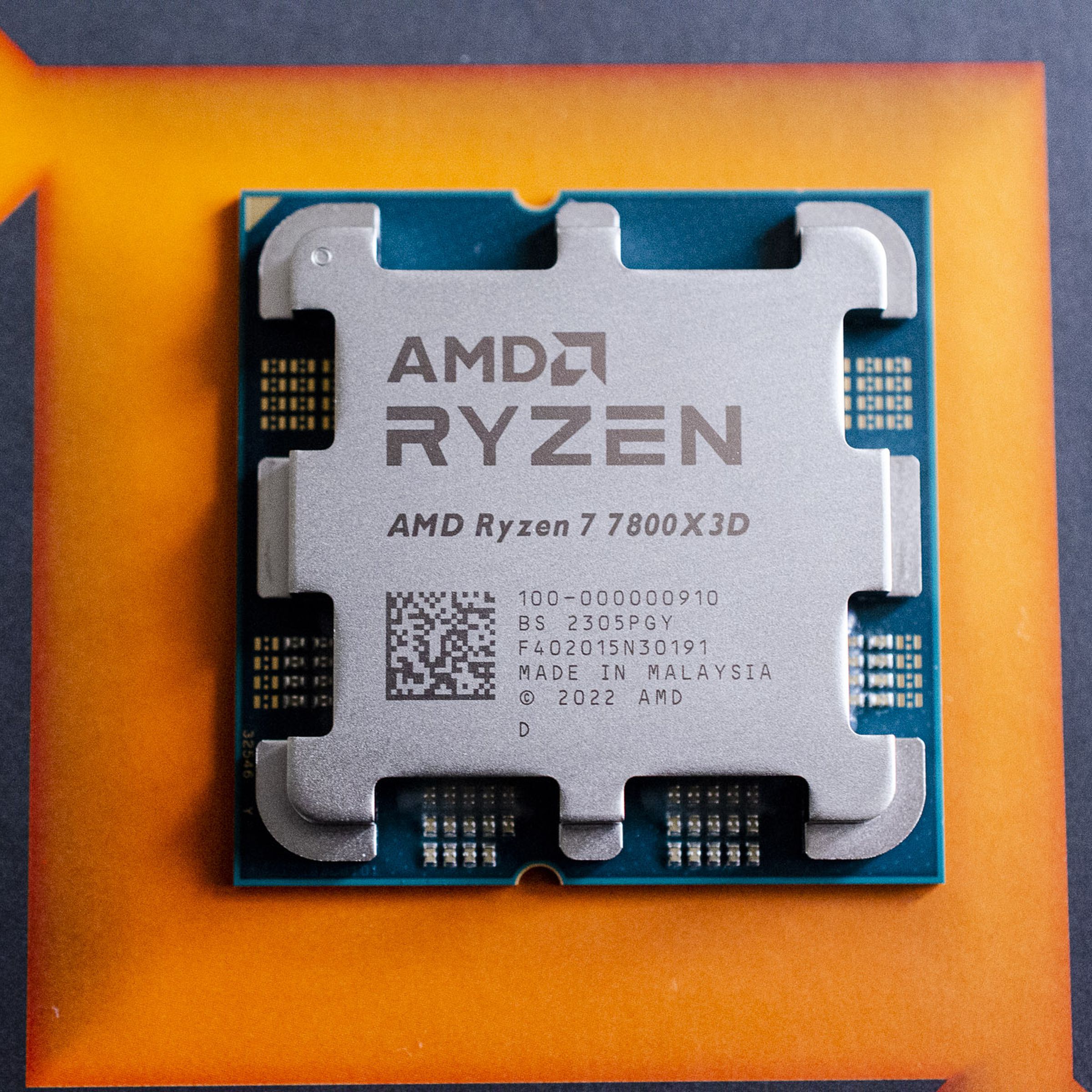 Image of AMD’s new Ryzen 7 7800X3D gaming CPU