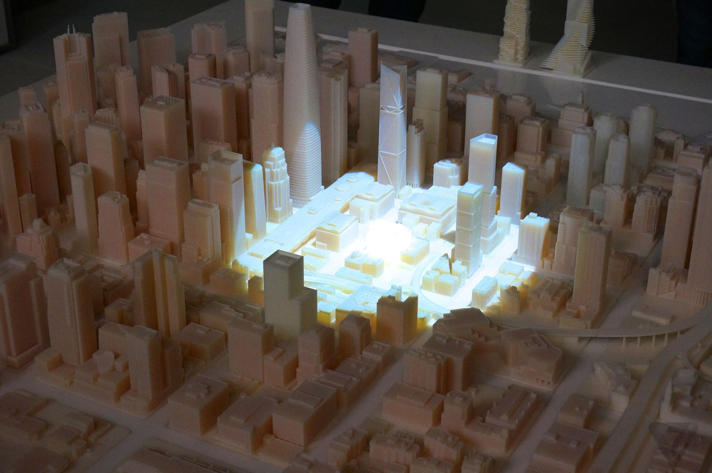 Autodesk's huge 3D printed map of San Francisco