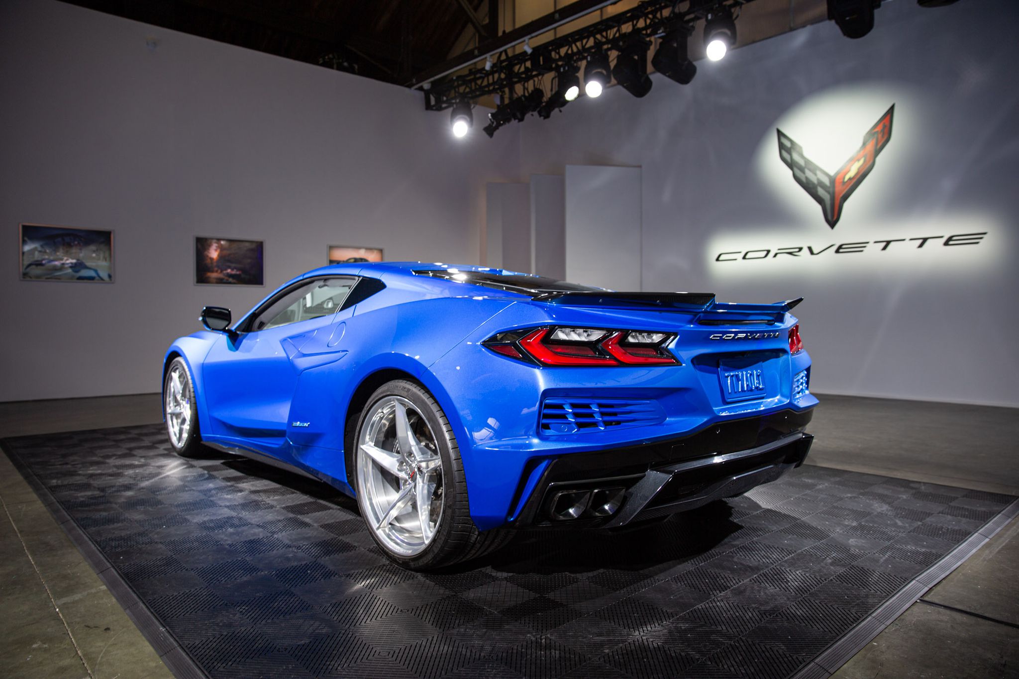 In the year 2024 Chevy Corvette ERay First Ride A look at the popular