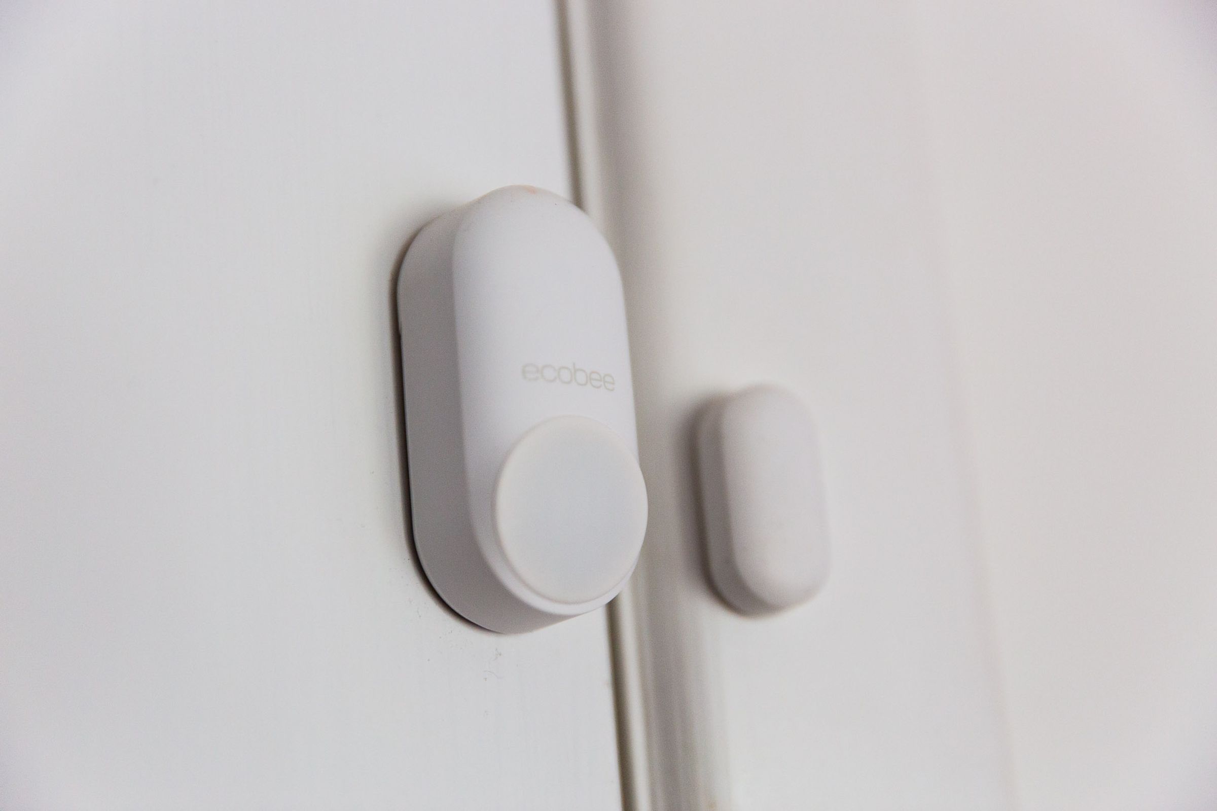 <em>Ecobee’s Smart Door &amp; Window Sensors detect motion and contact</em>