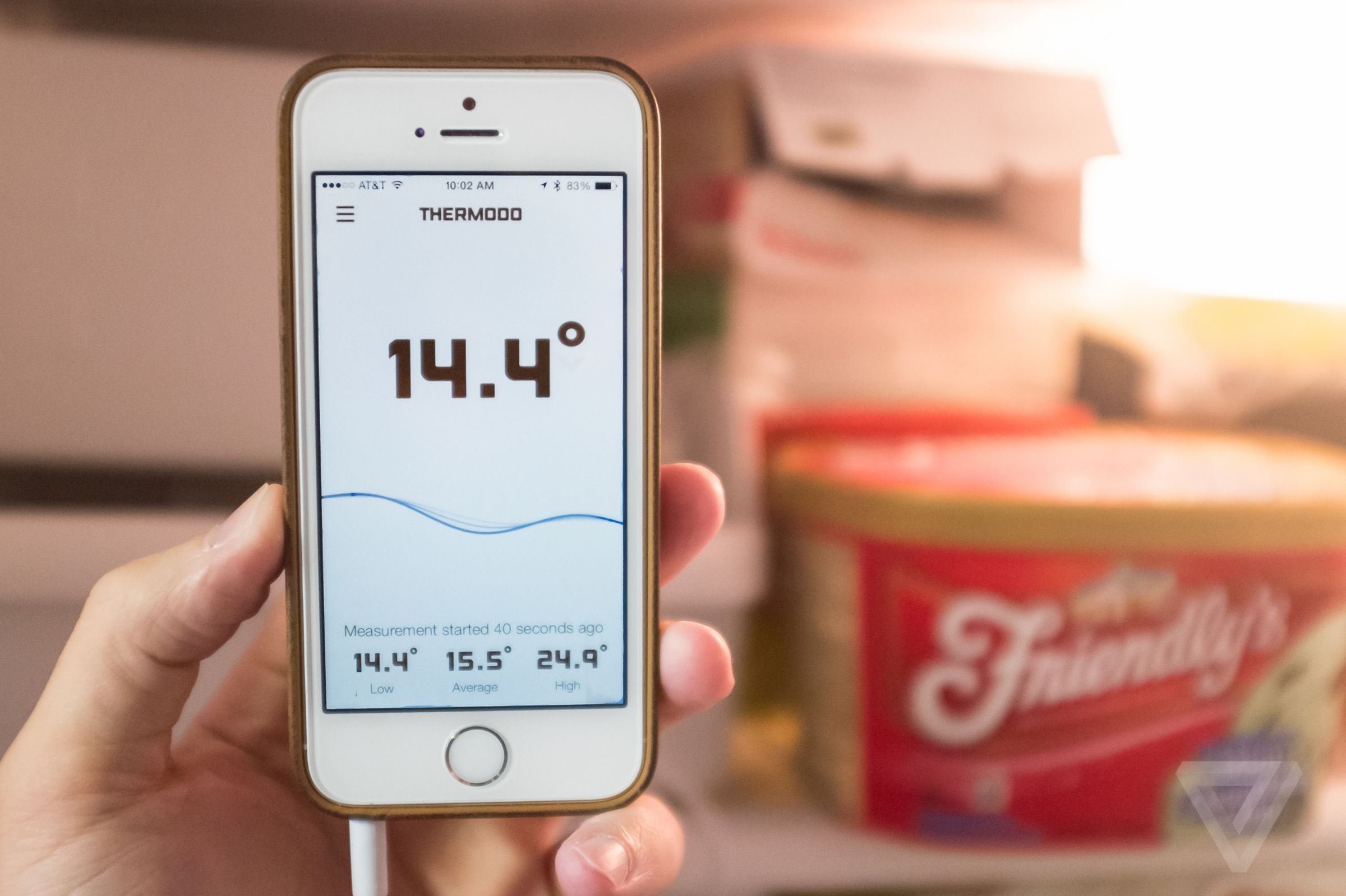 Thermodo smartphone temperature sensor