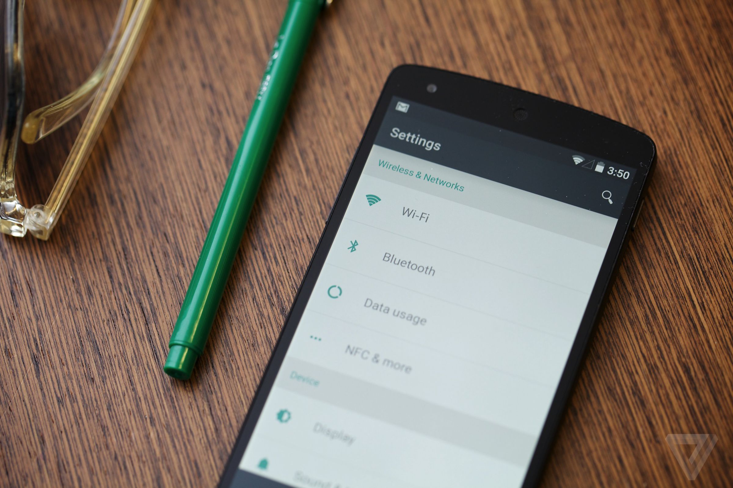 Android L developer preview photos