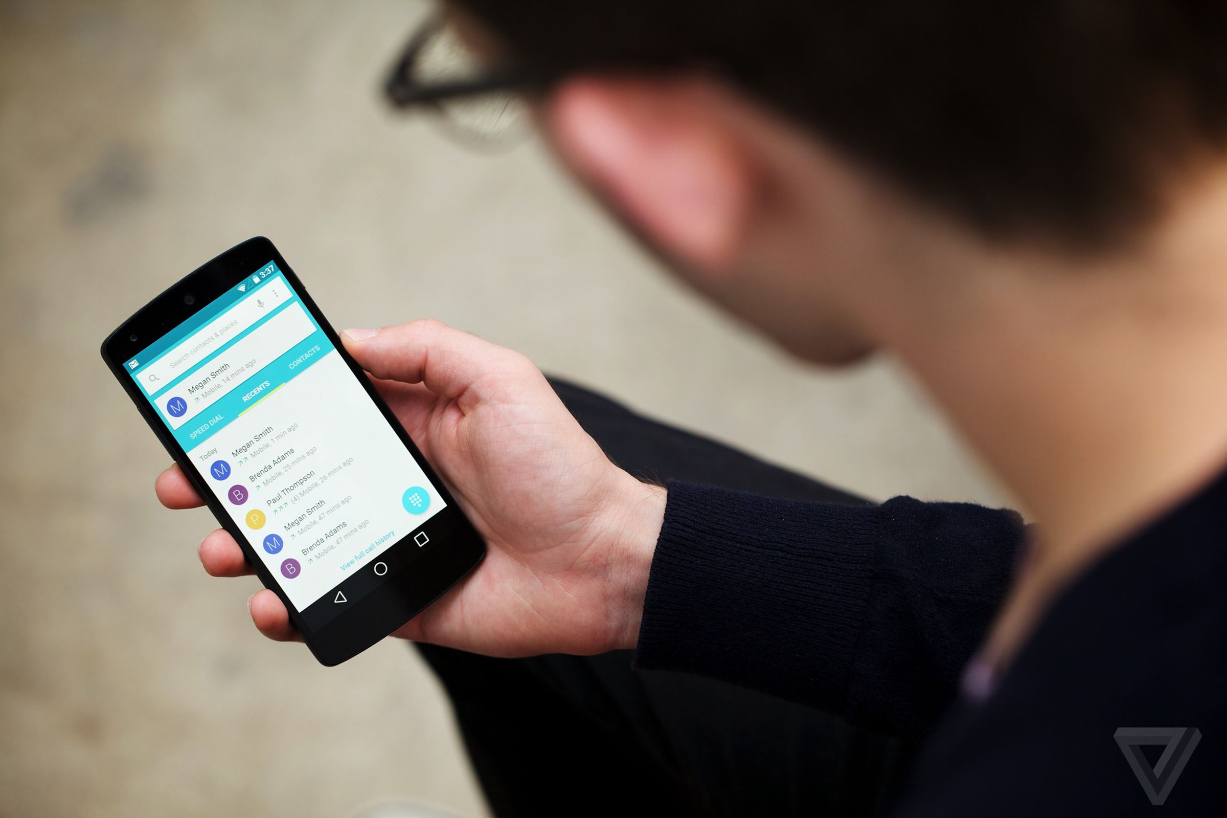 Android L developer preview photos