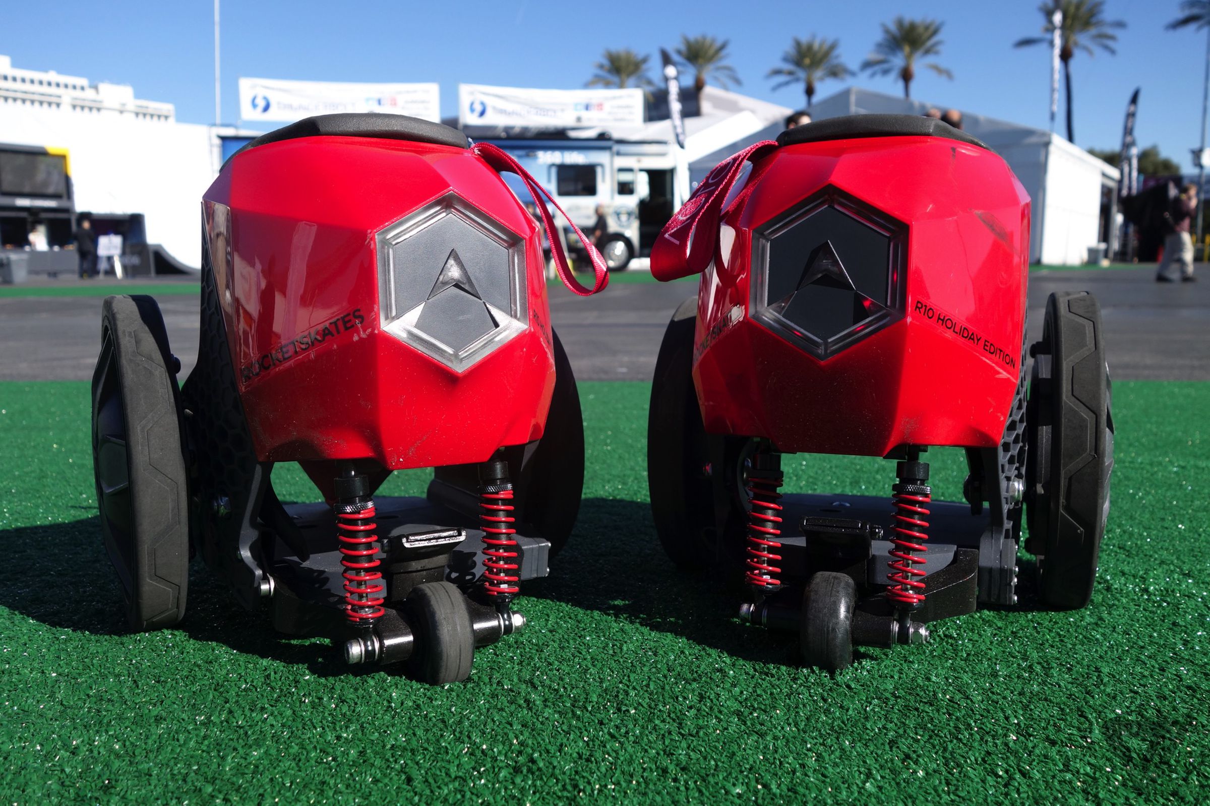 RocketSkates hands-on pictures at CES 2015
