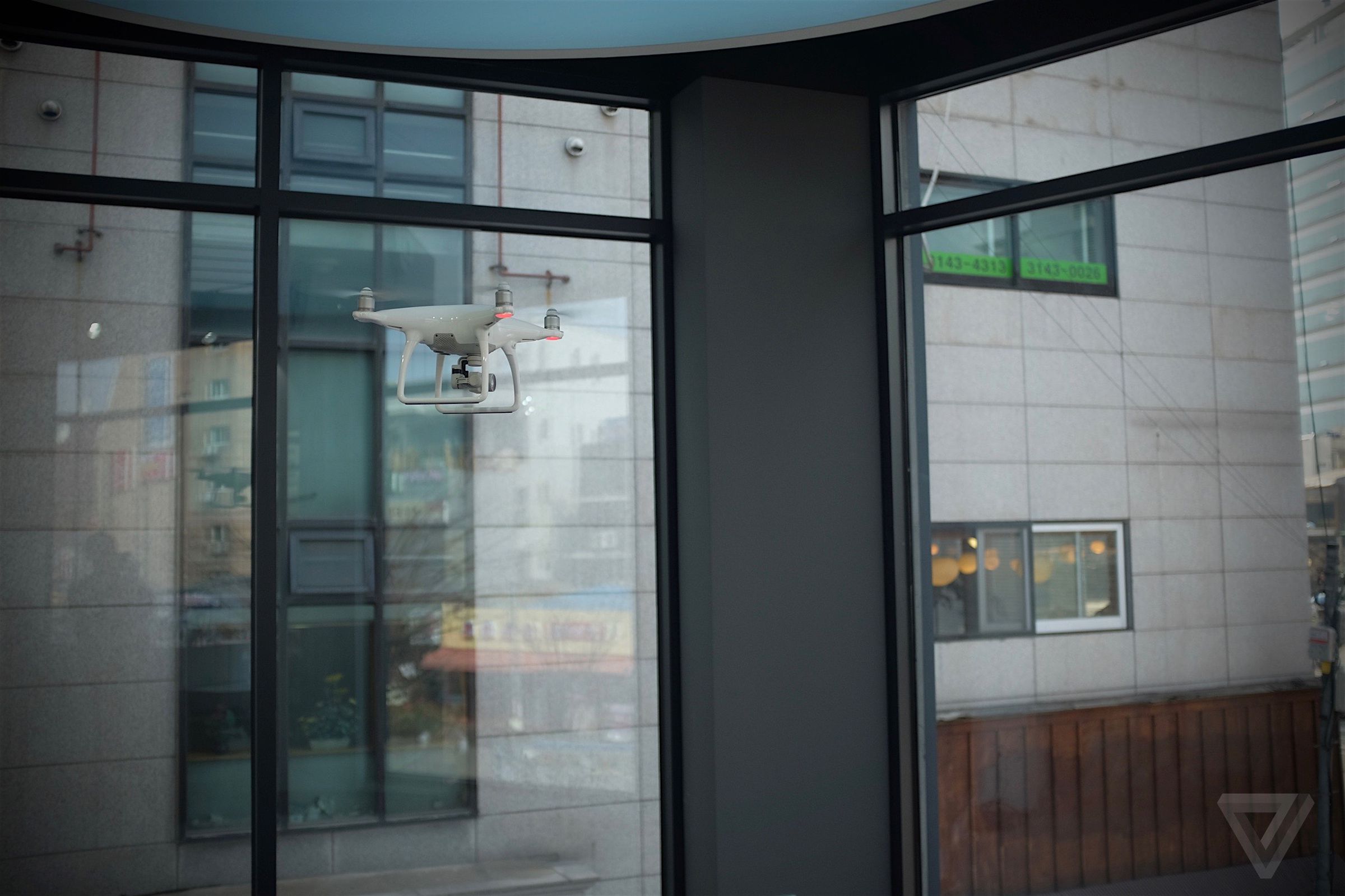 Photos from DJI's flagship store in Seoul