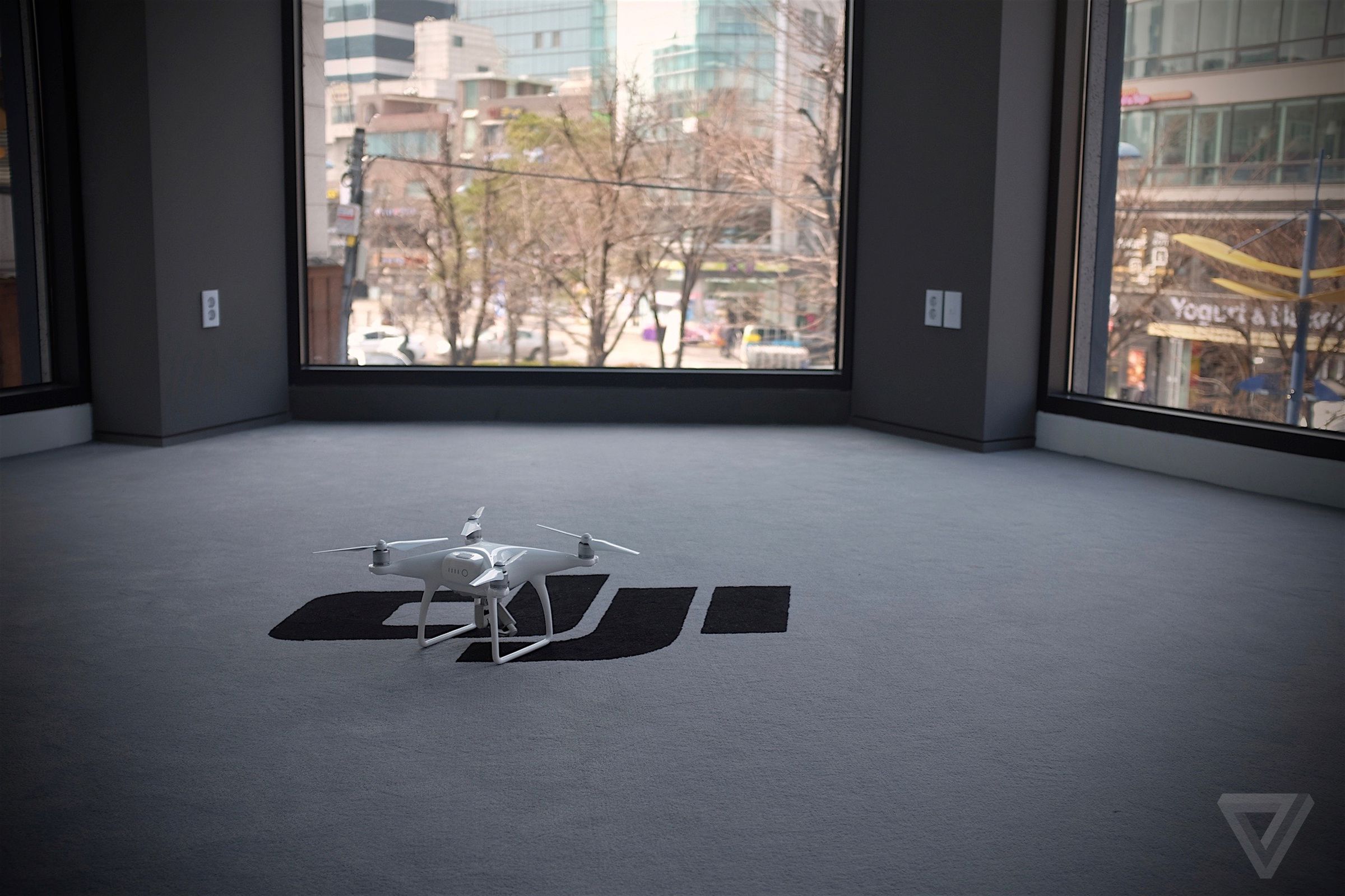 Photos from DJI's flagship store in Seoul