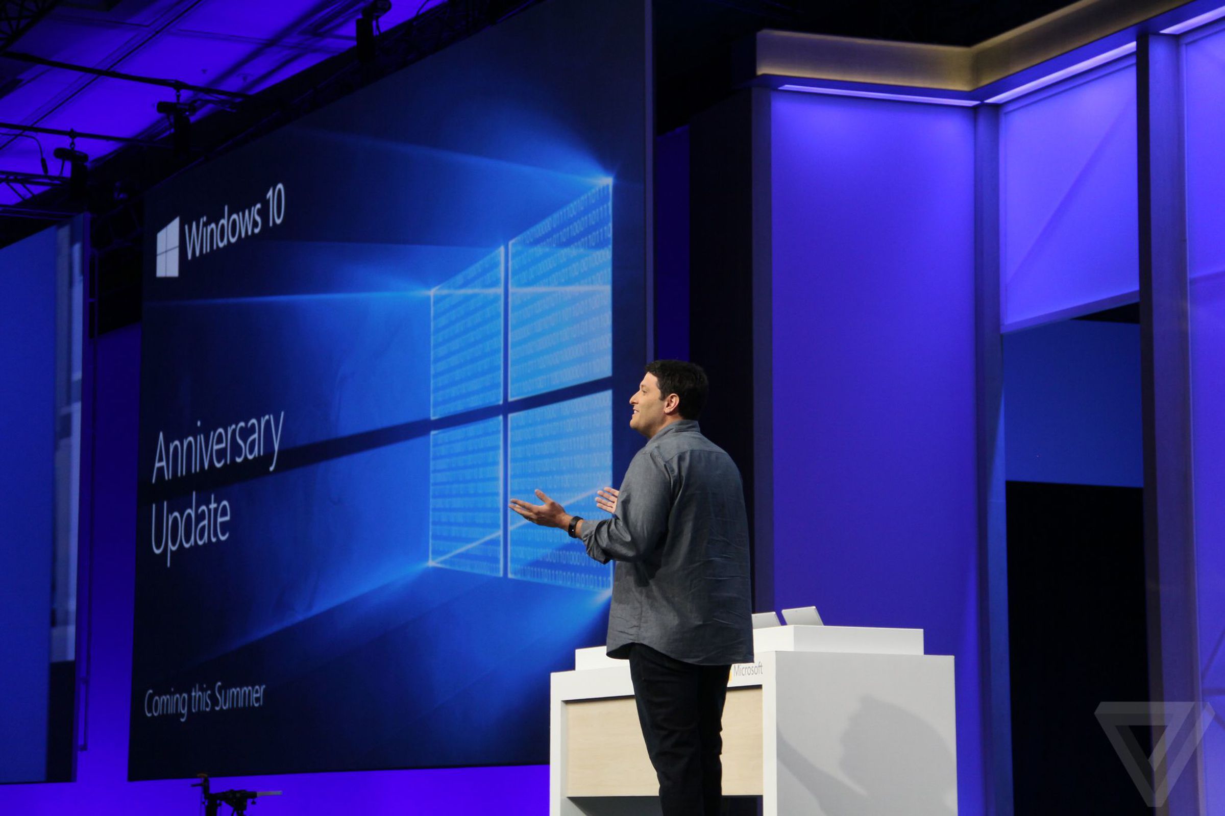 MS Build 2016: Windows 10 announcement photos