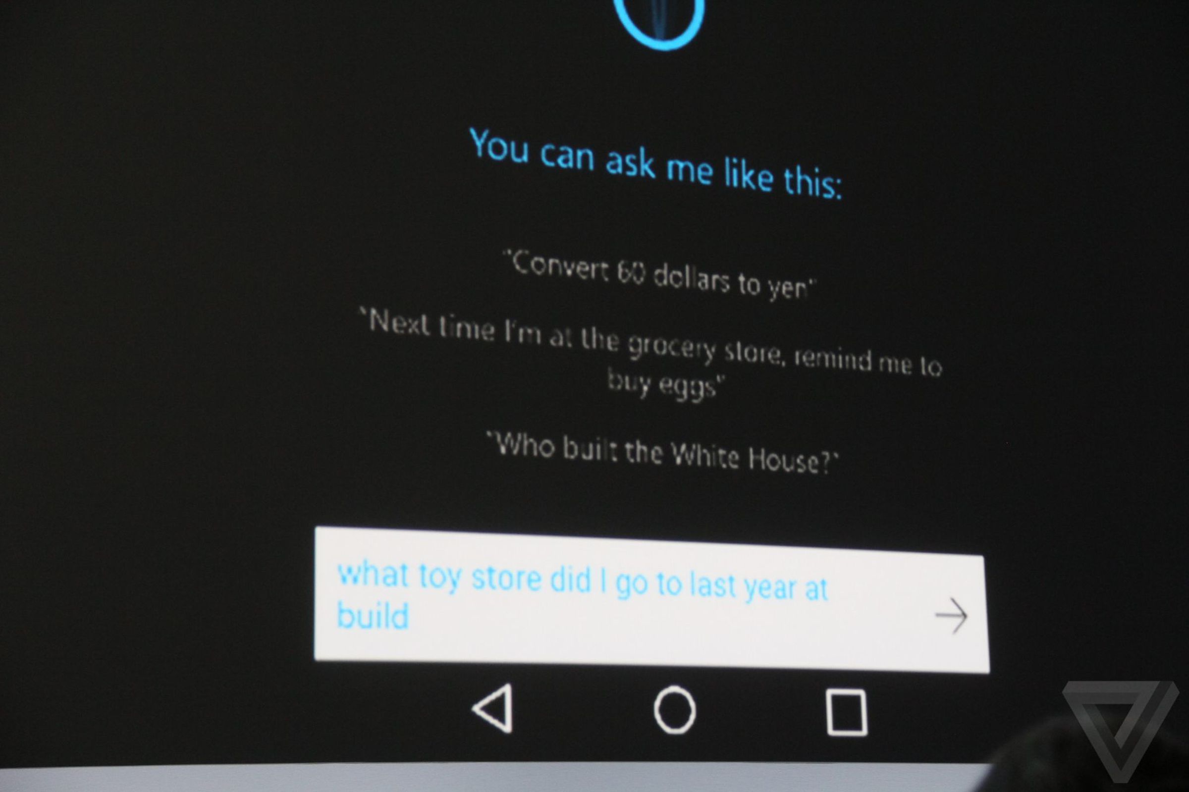 AI bot and Cortana photo gallery from Build 2016