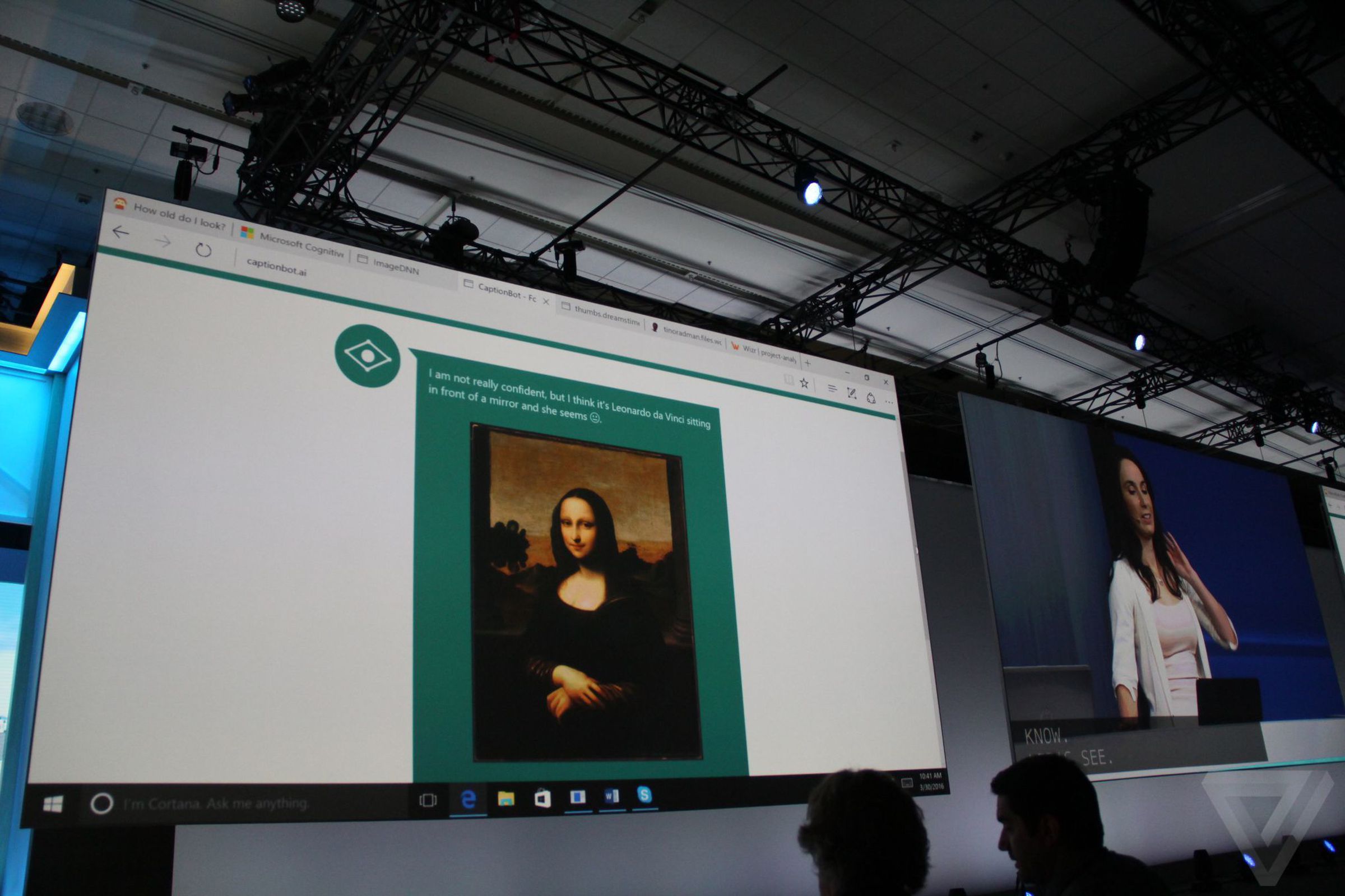 Cognitive services at Build 2016 photo gallery