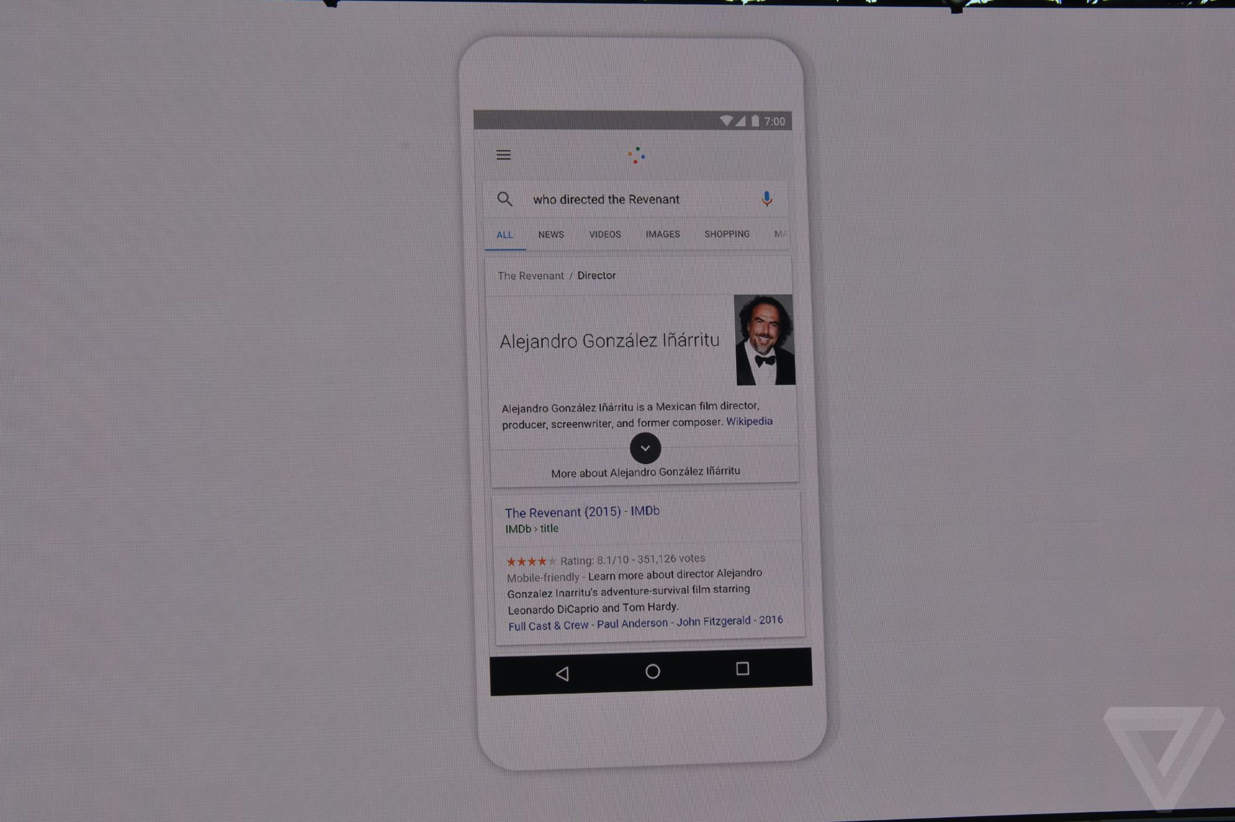 Google Assistant at I/O 2016 photos