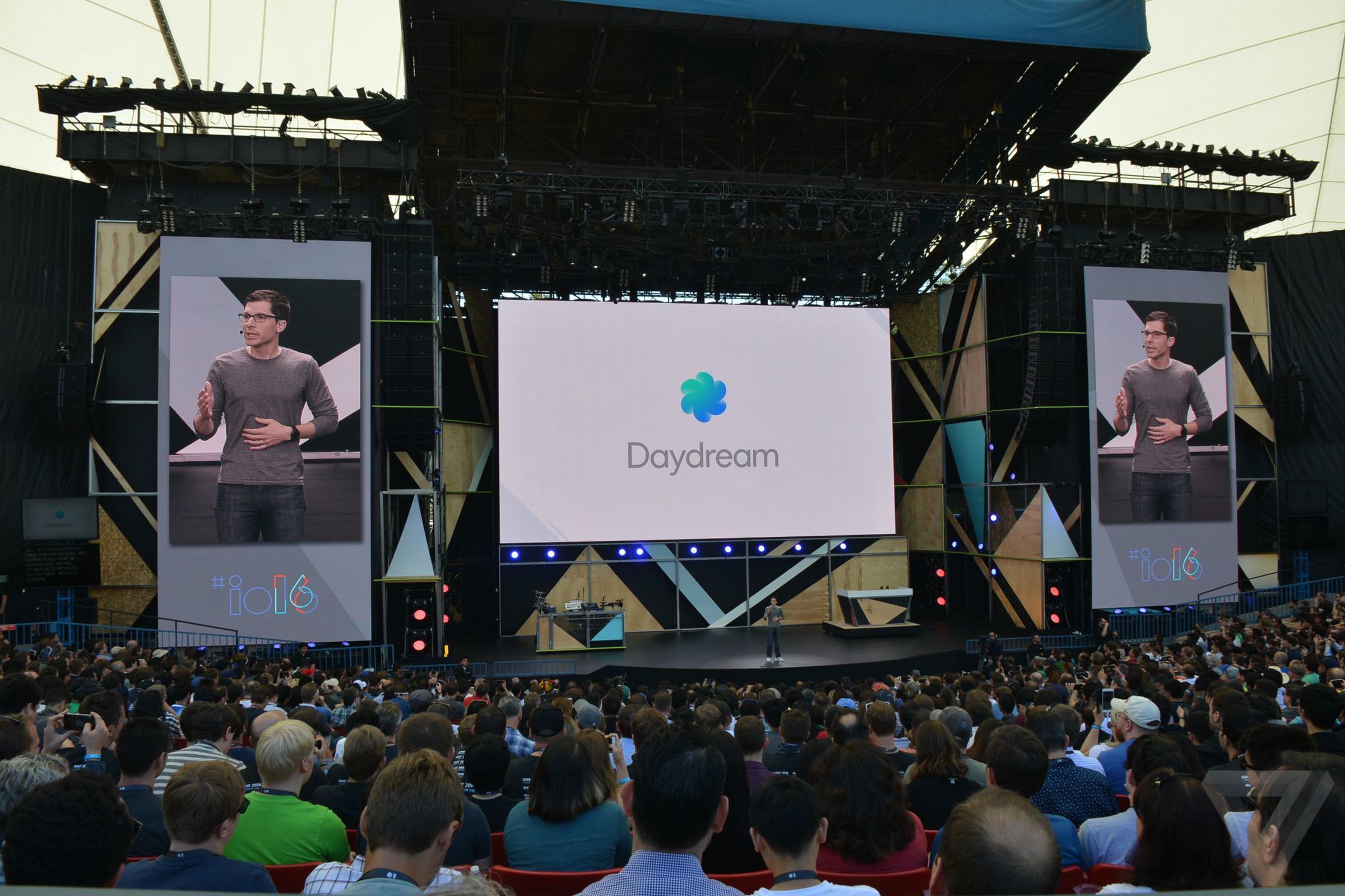 Daydream at Google I/O 2016 announcement photos