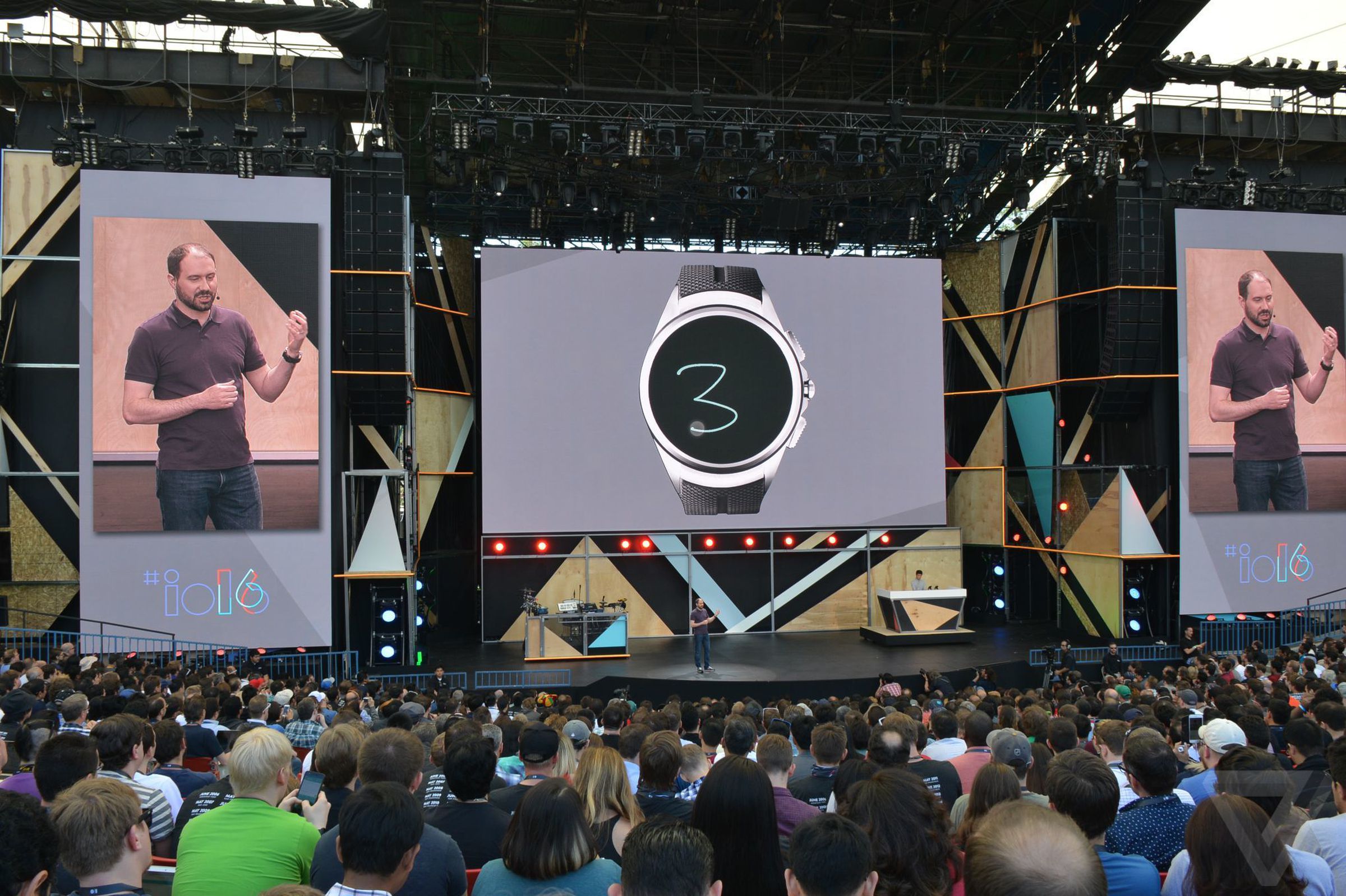 Android Wear 2.0 at Google I/O 2016 announcement photos