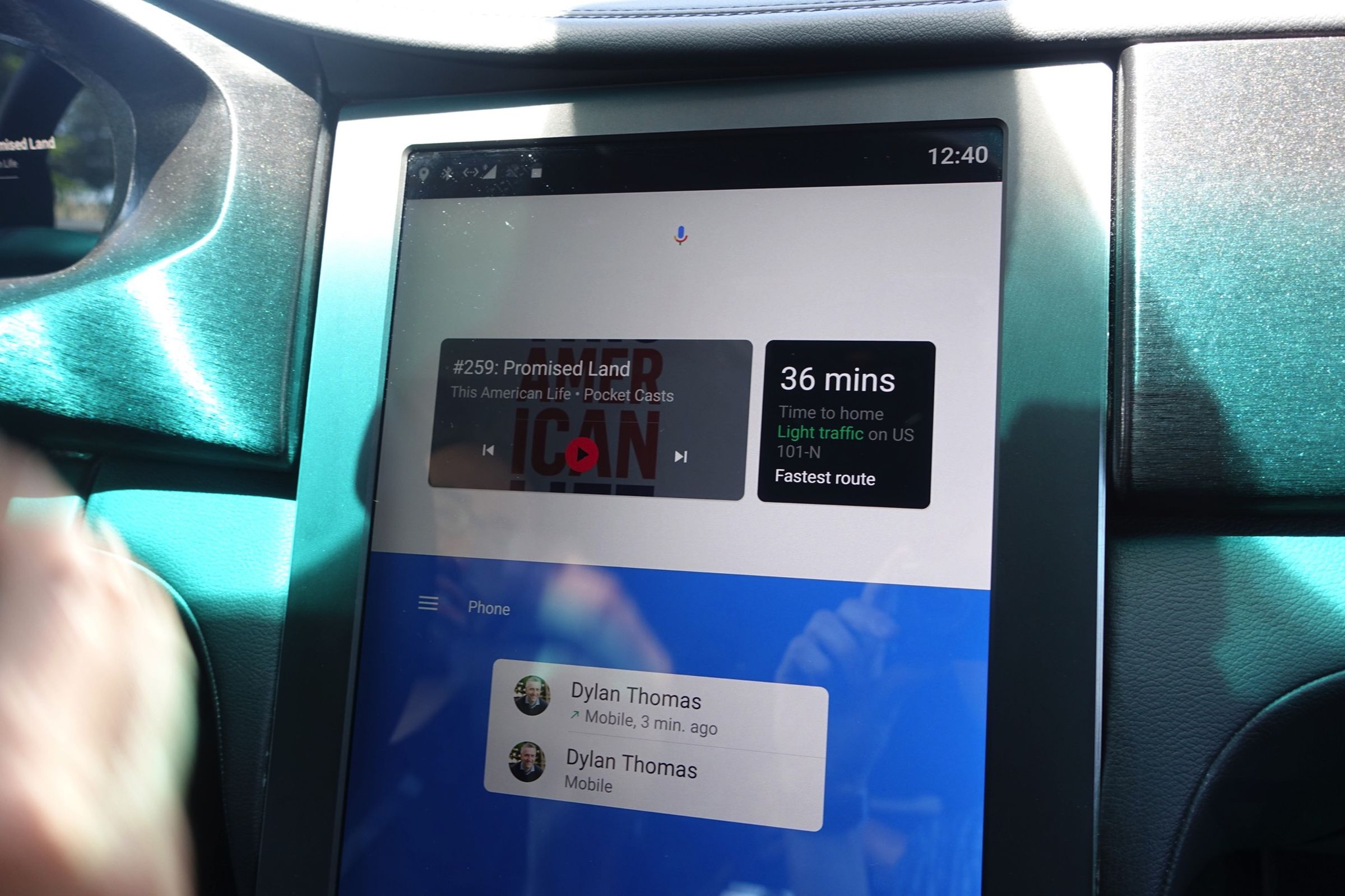 Android N in a Maserati Photos