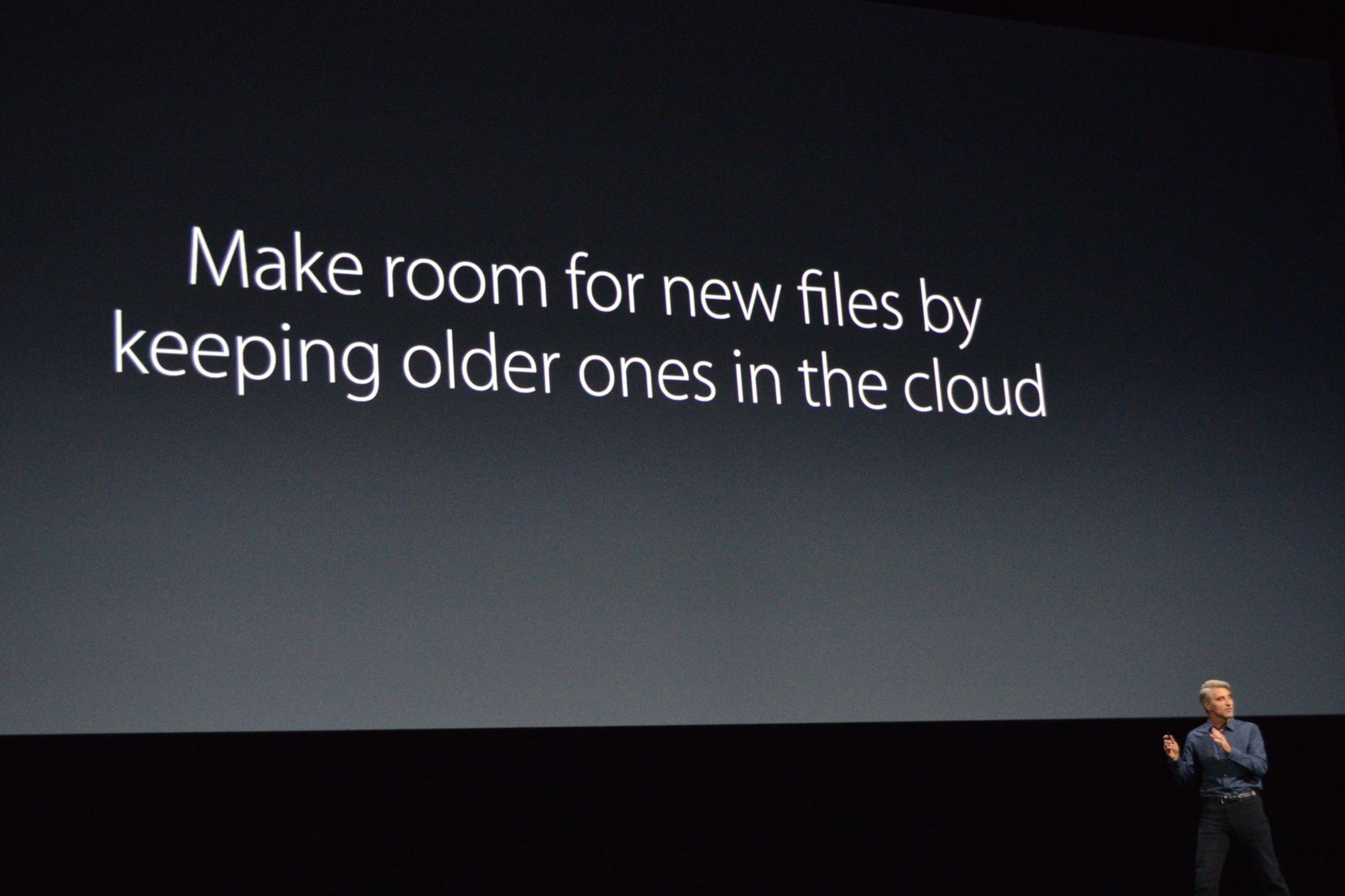 macOS Sierra at WWDC16 announcement photos