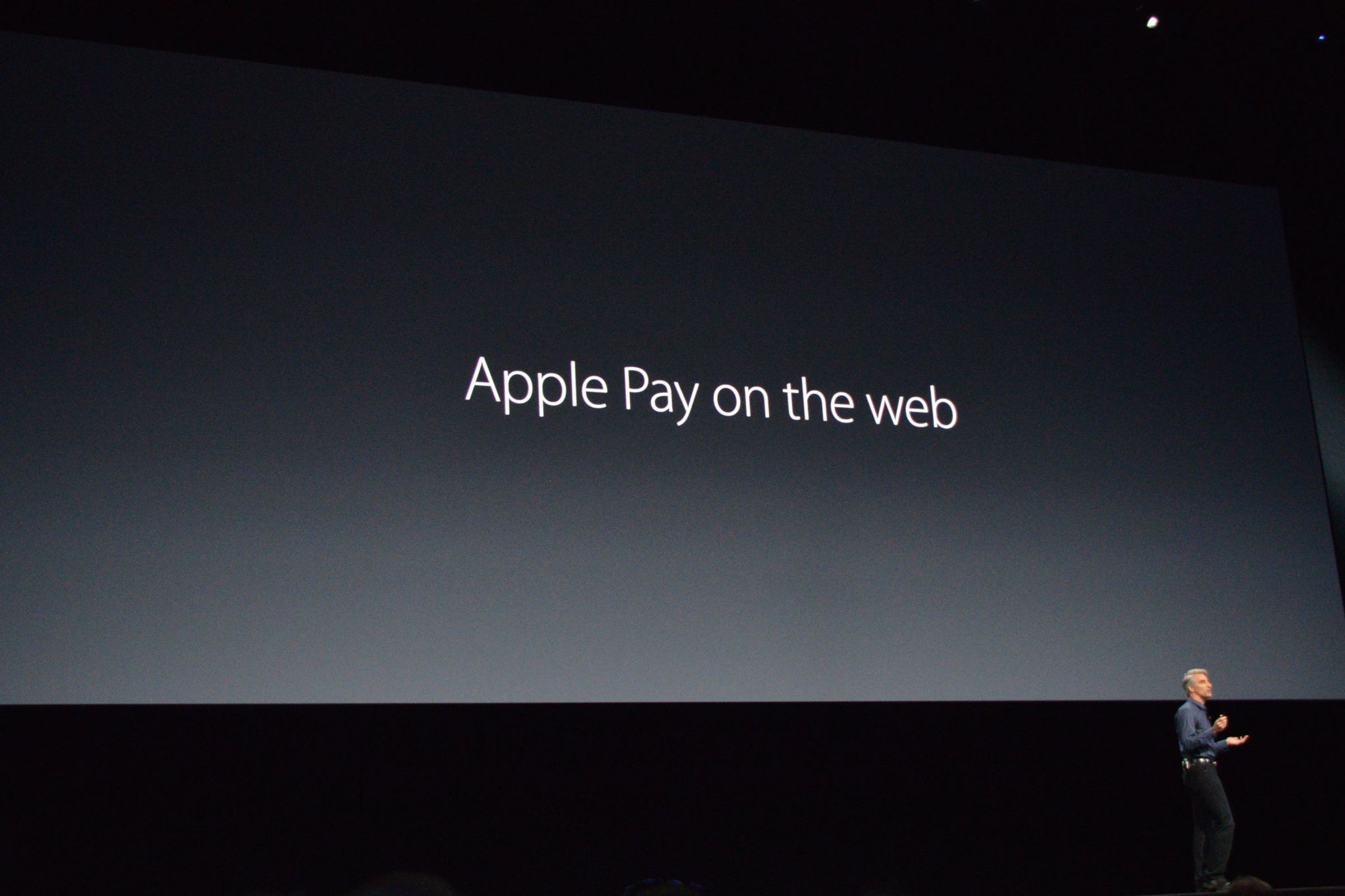 macOS Sierra at WWDC16 announcement photos
