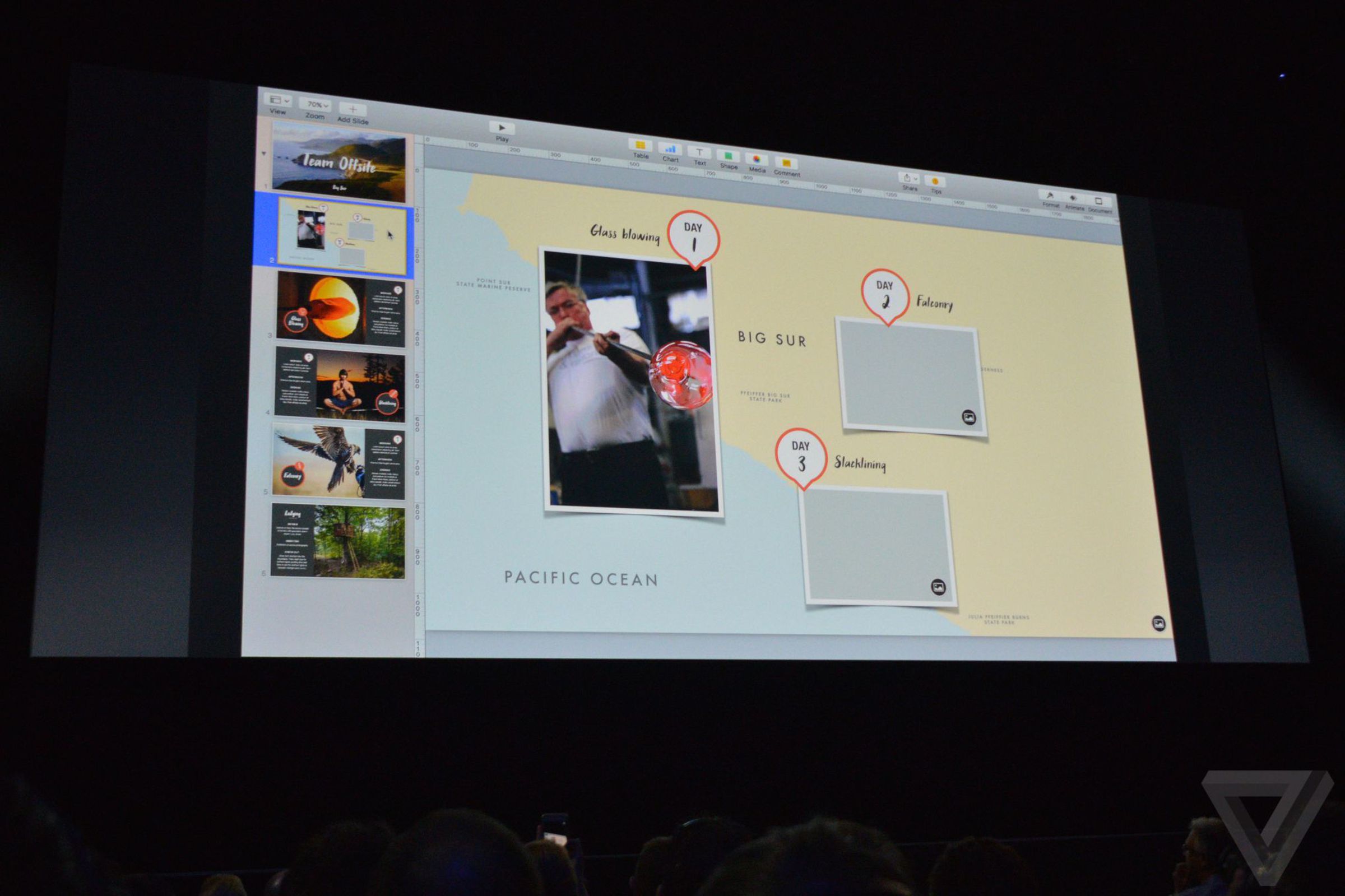 Siri on macOS at WWDC16 announcement photos