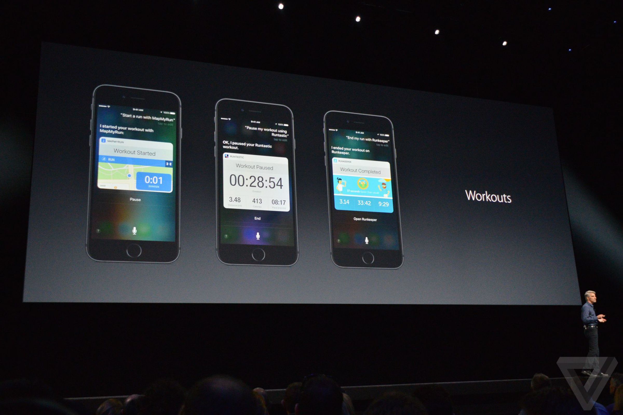 iOS 10 at WWDC16 announcement photos