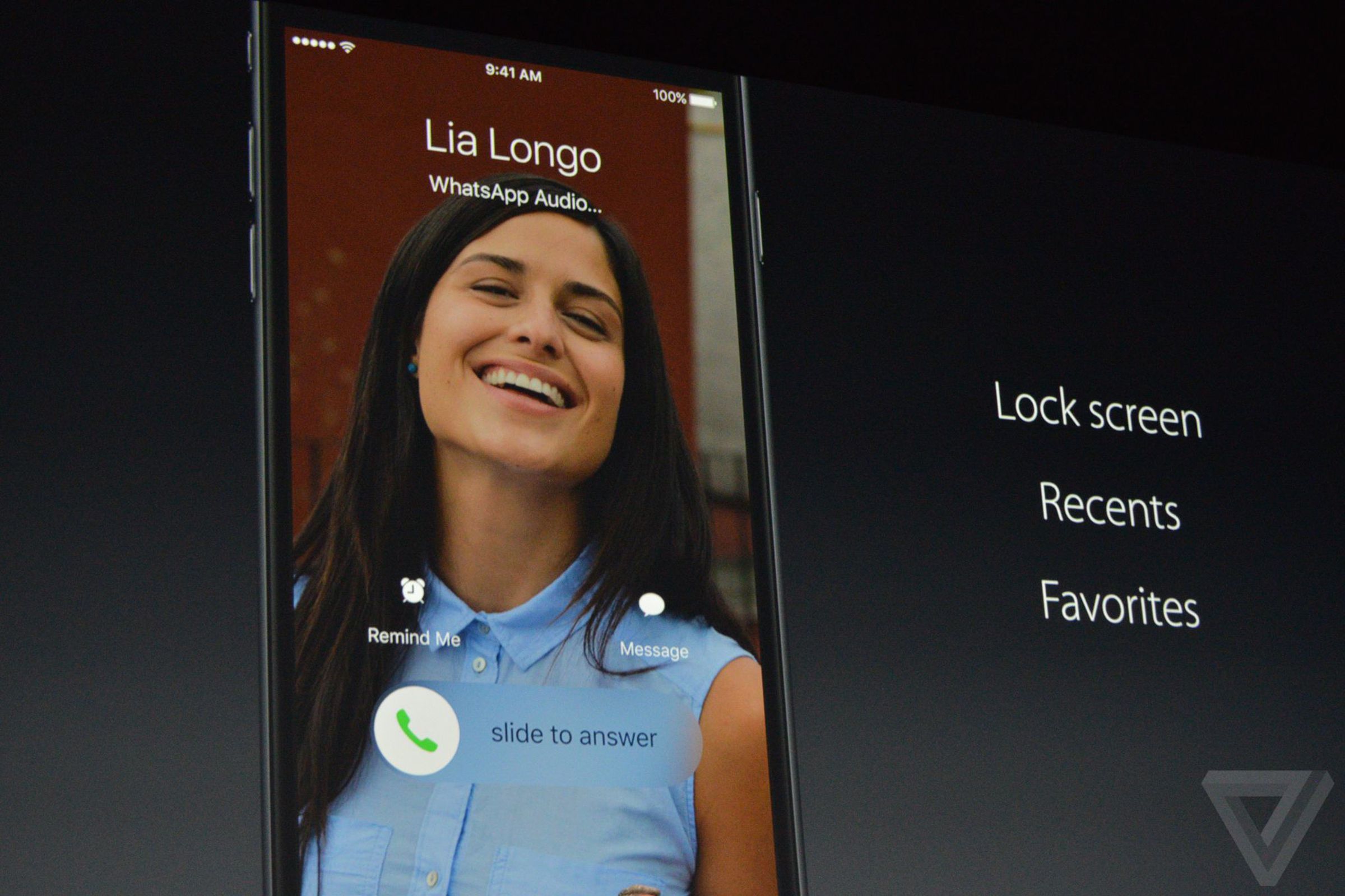 Phone at WWDC16 announcement photos
