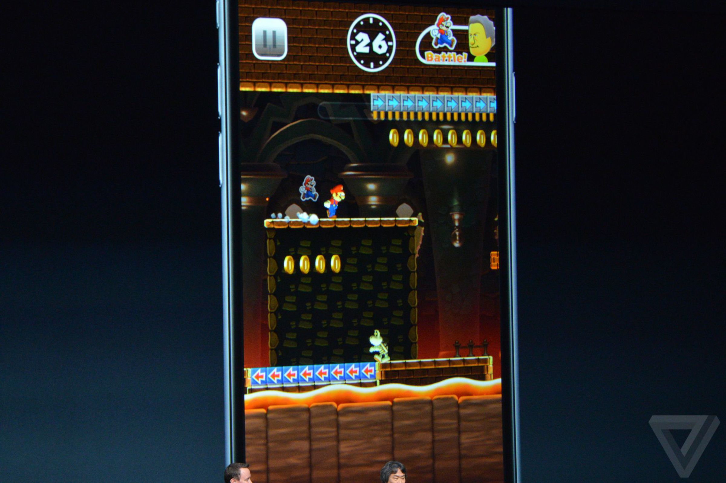 Super Mario Run for iOS Announcement photos