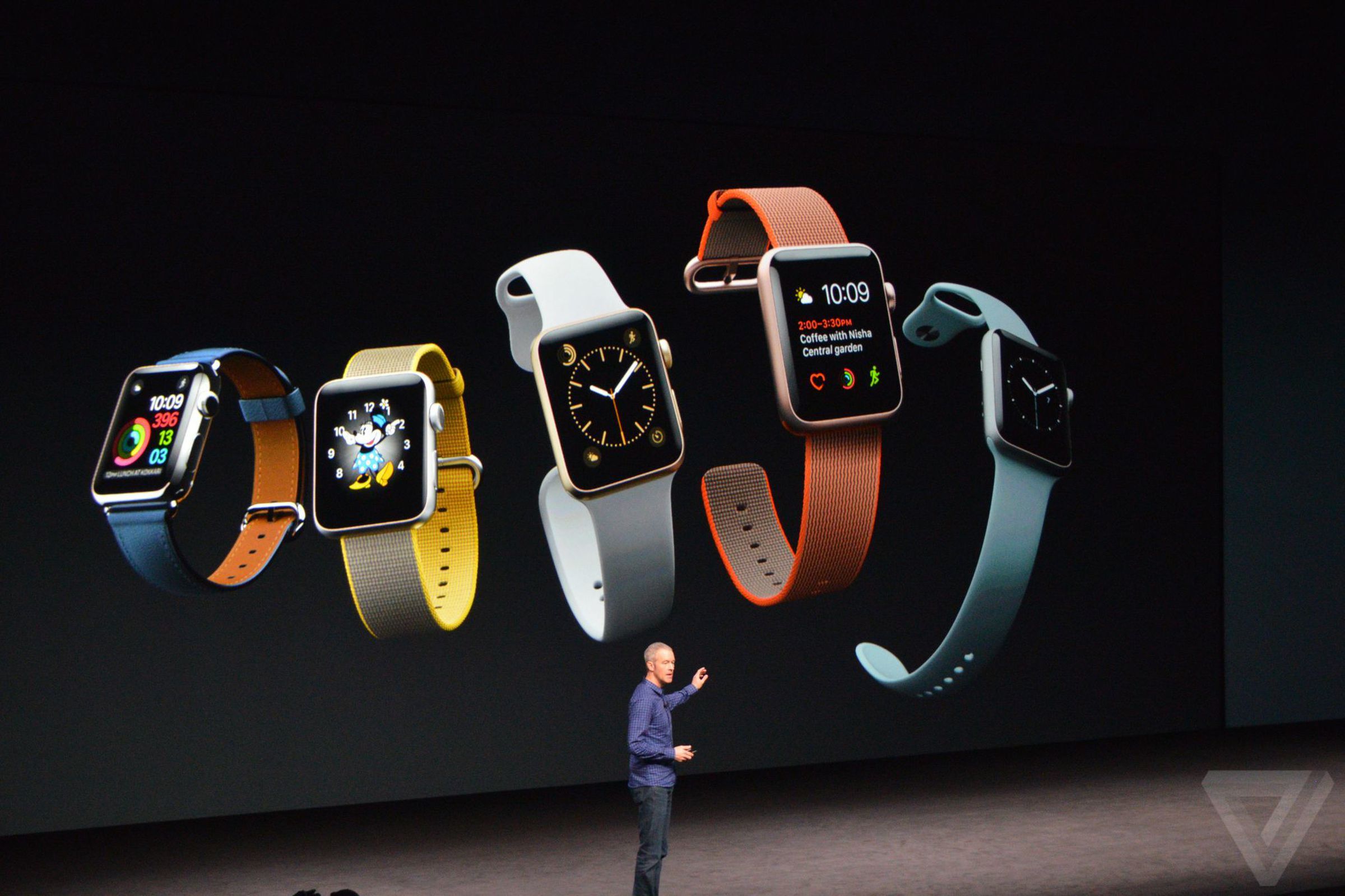Apple Watch Series 2 announcement photos