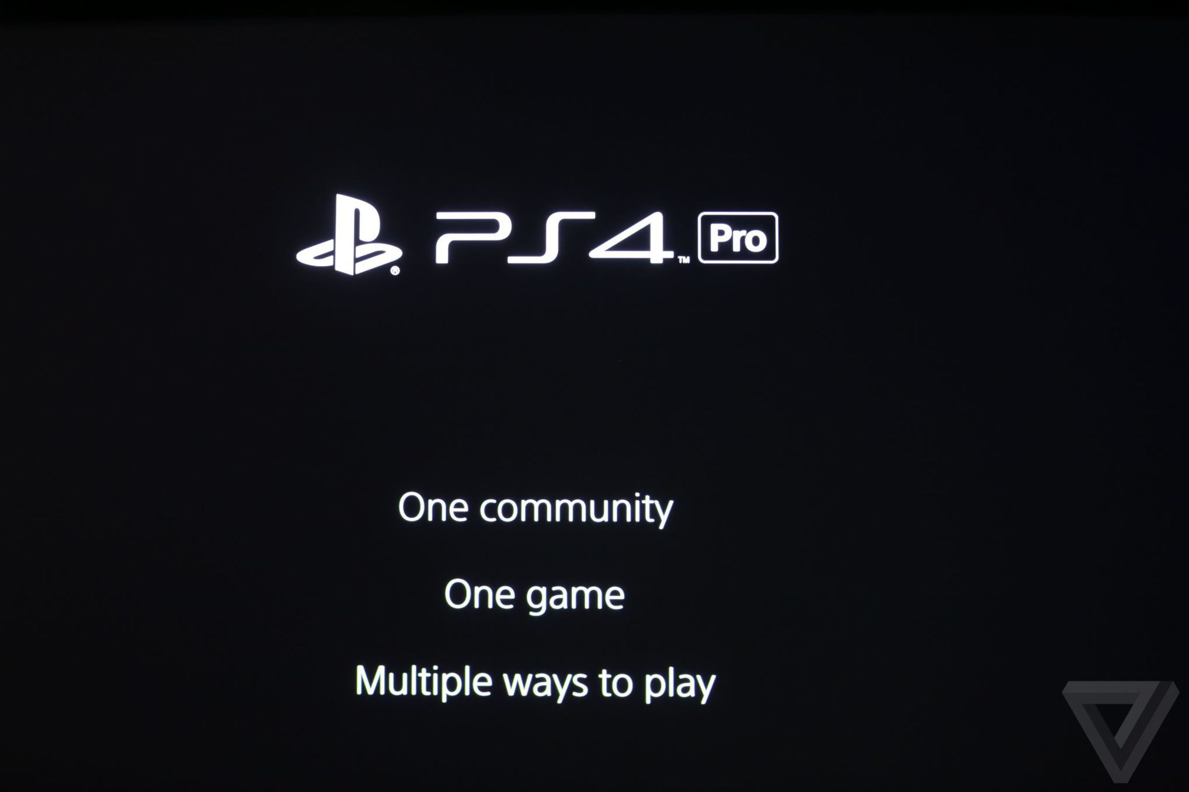 Playstation 4 Pro Announcement photos