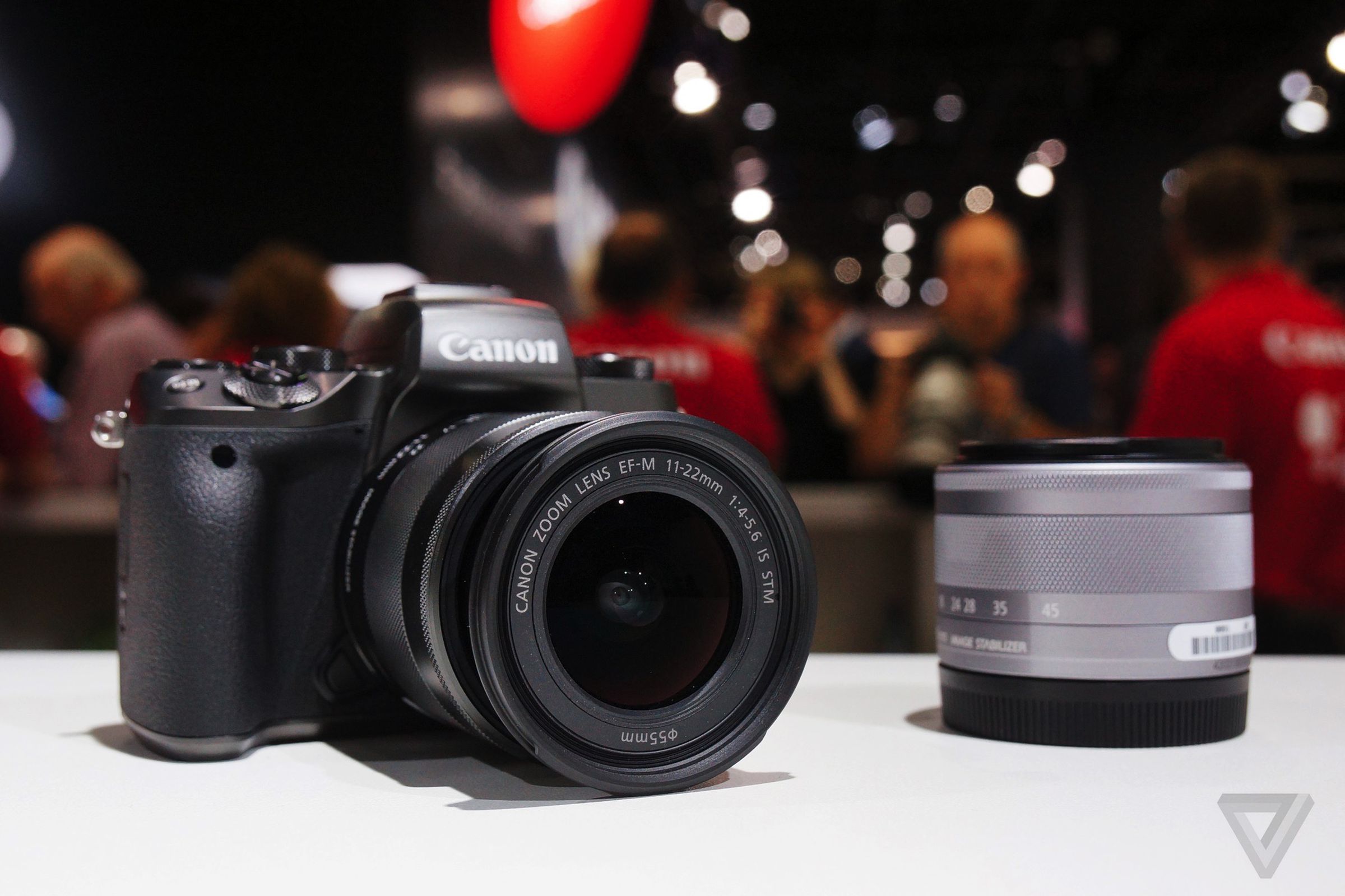 Canon M5 hands-on photos from Photokina 2016