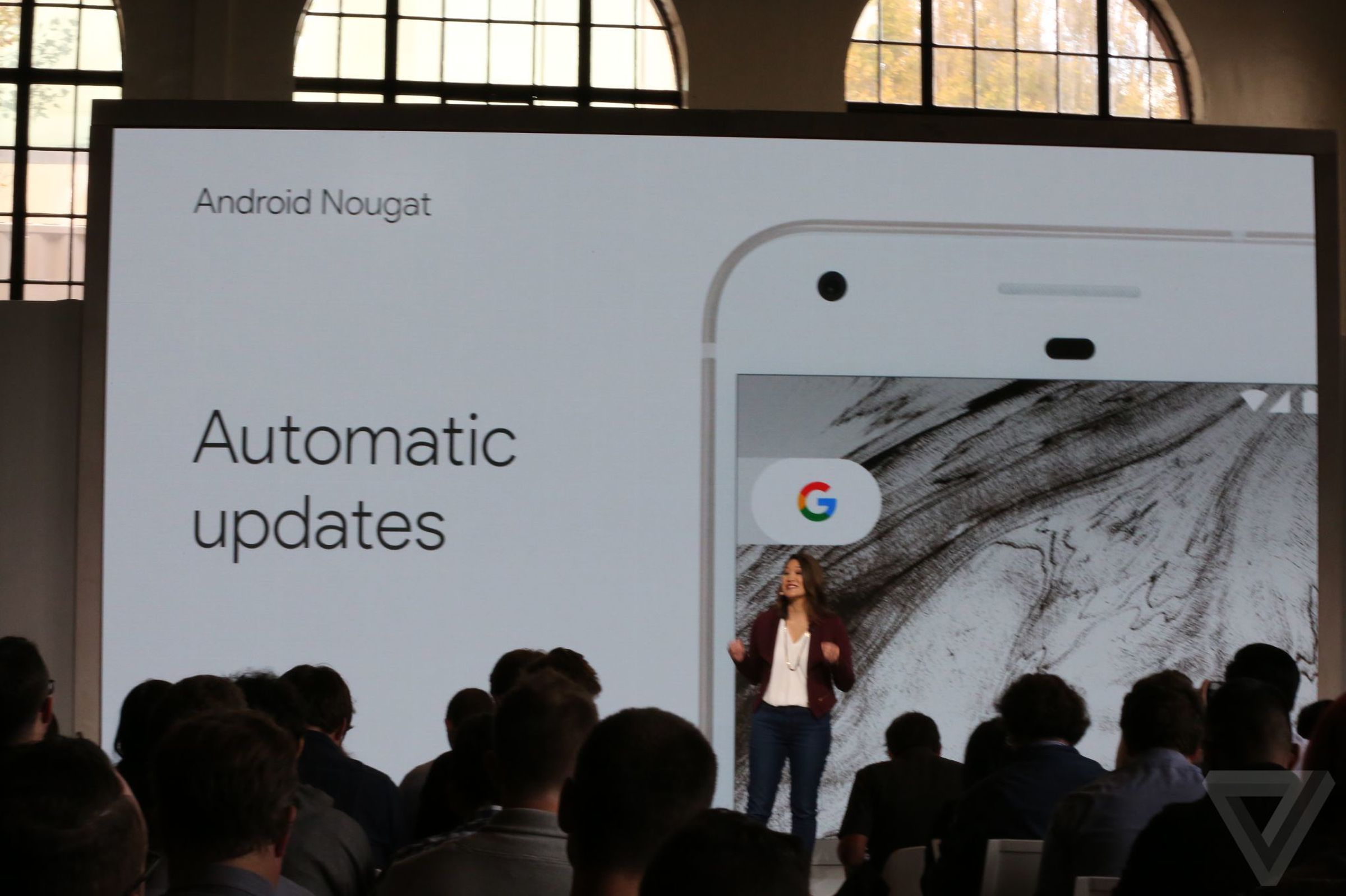 Google Pixel phone Announcement photos