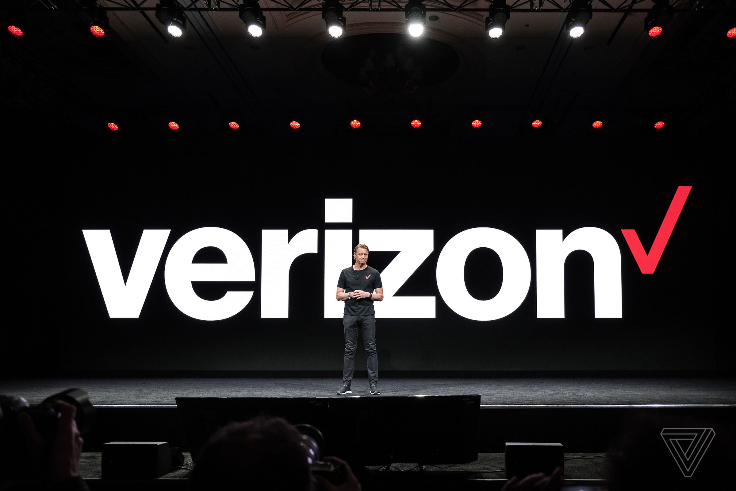 Verizon CEO Hans Vestberg at CES 2019.