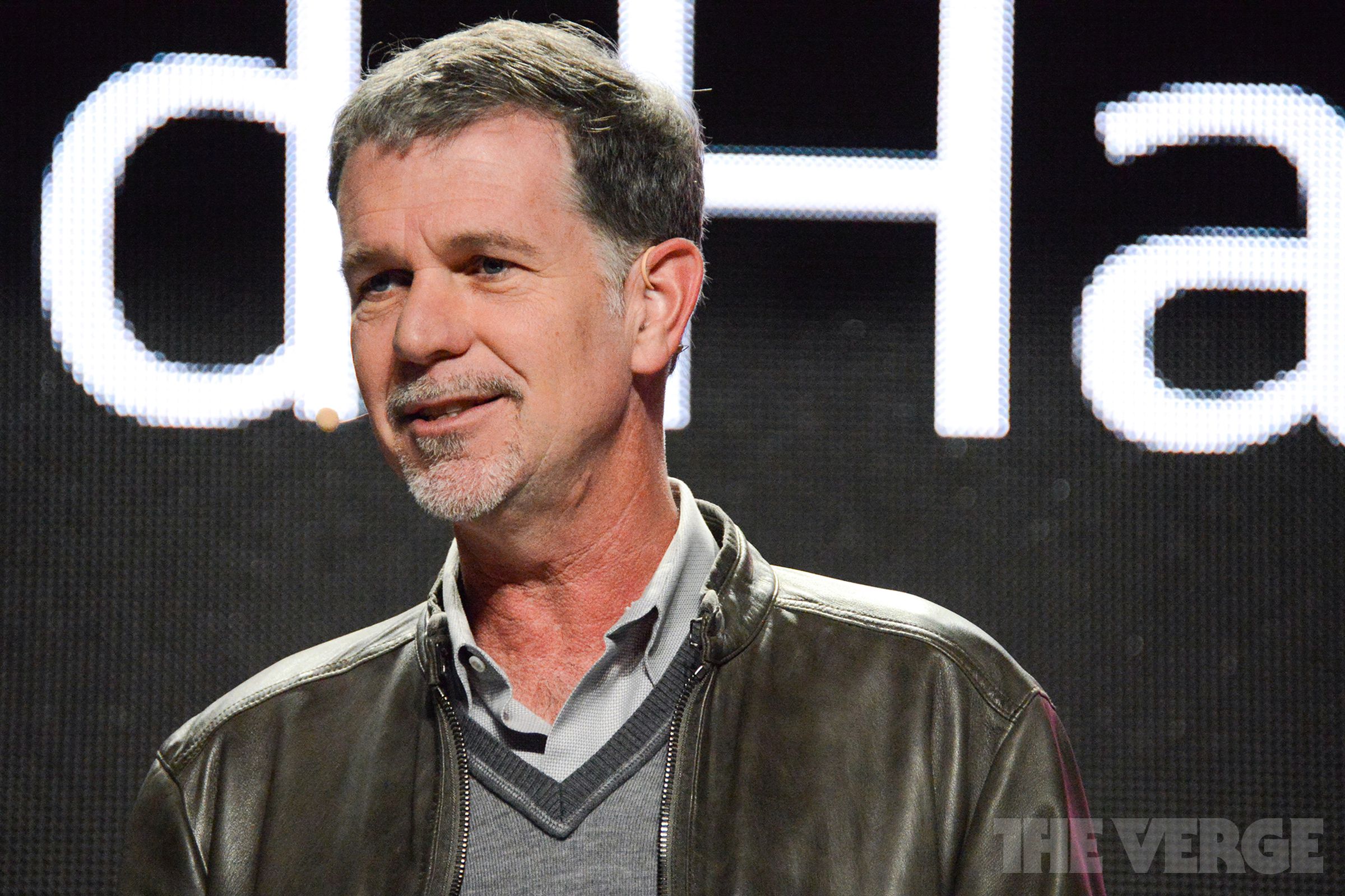 Netflix Reed Hastings stock photos from CES 2014