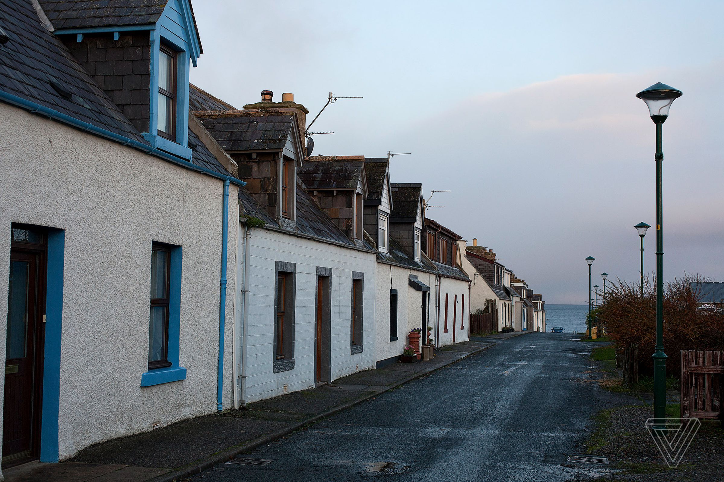 Homes in Embo, the small village that neighbors Coul Links.