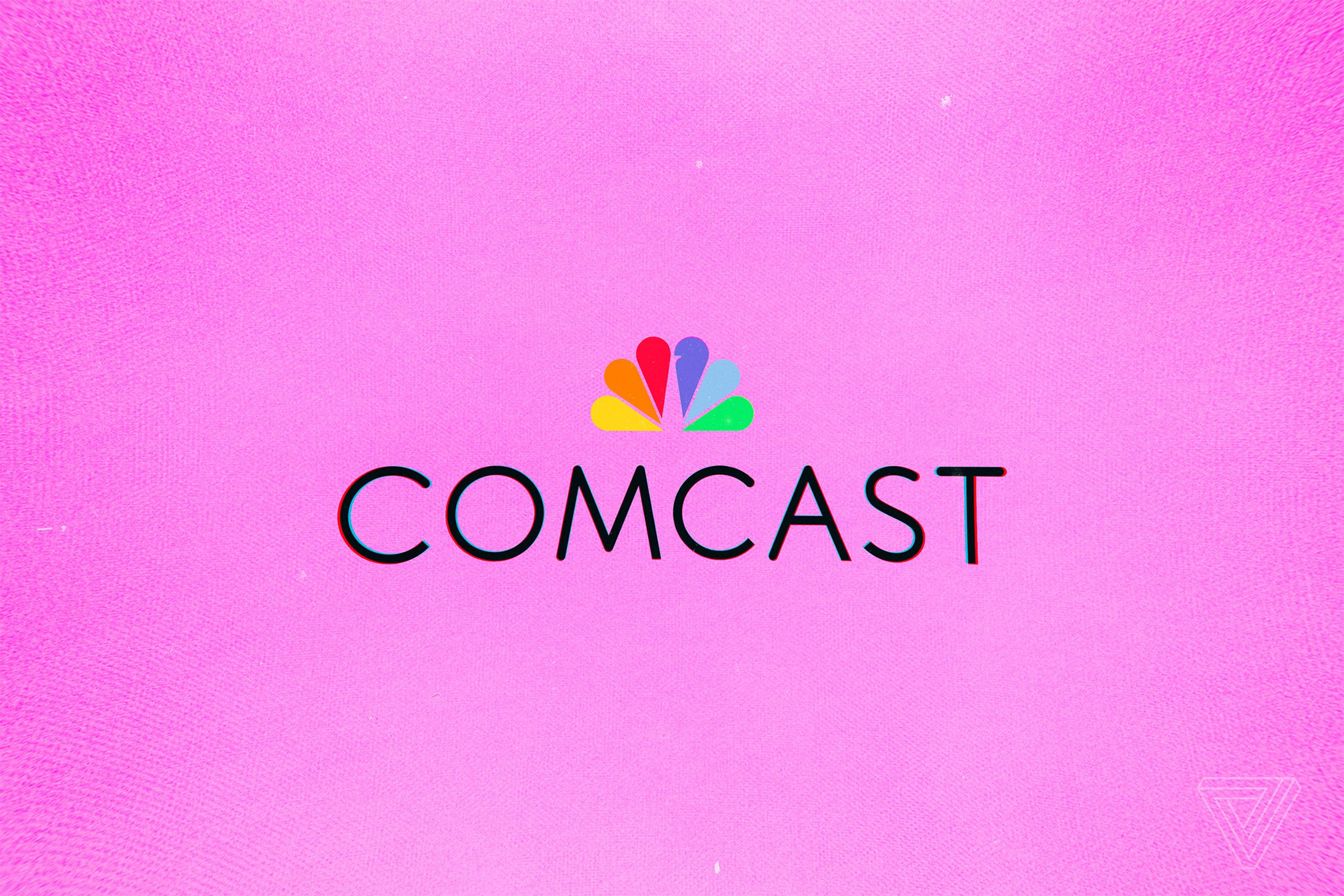 comcast and nbc peacock logo