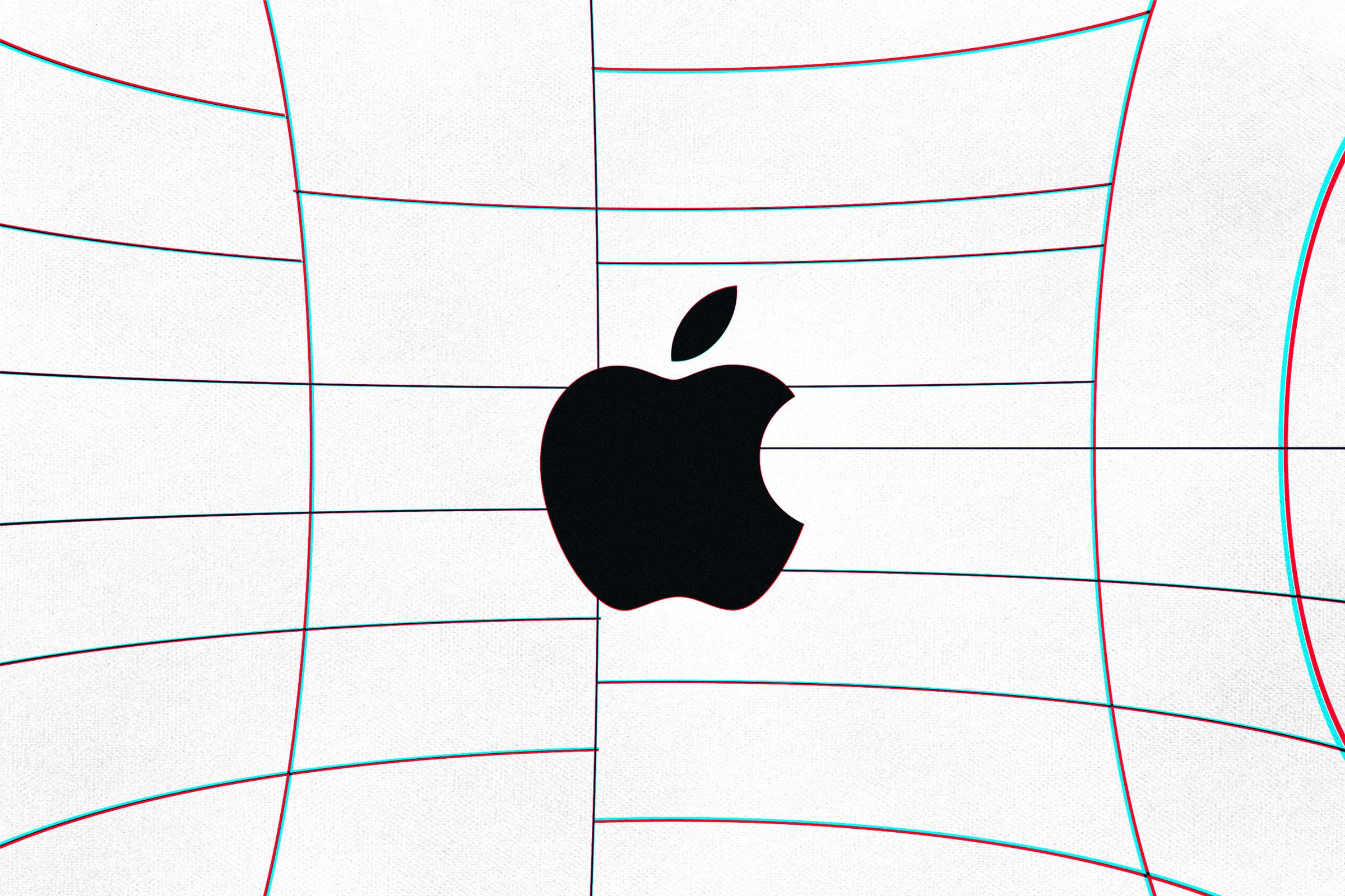 Apple logo illustration