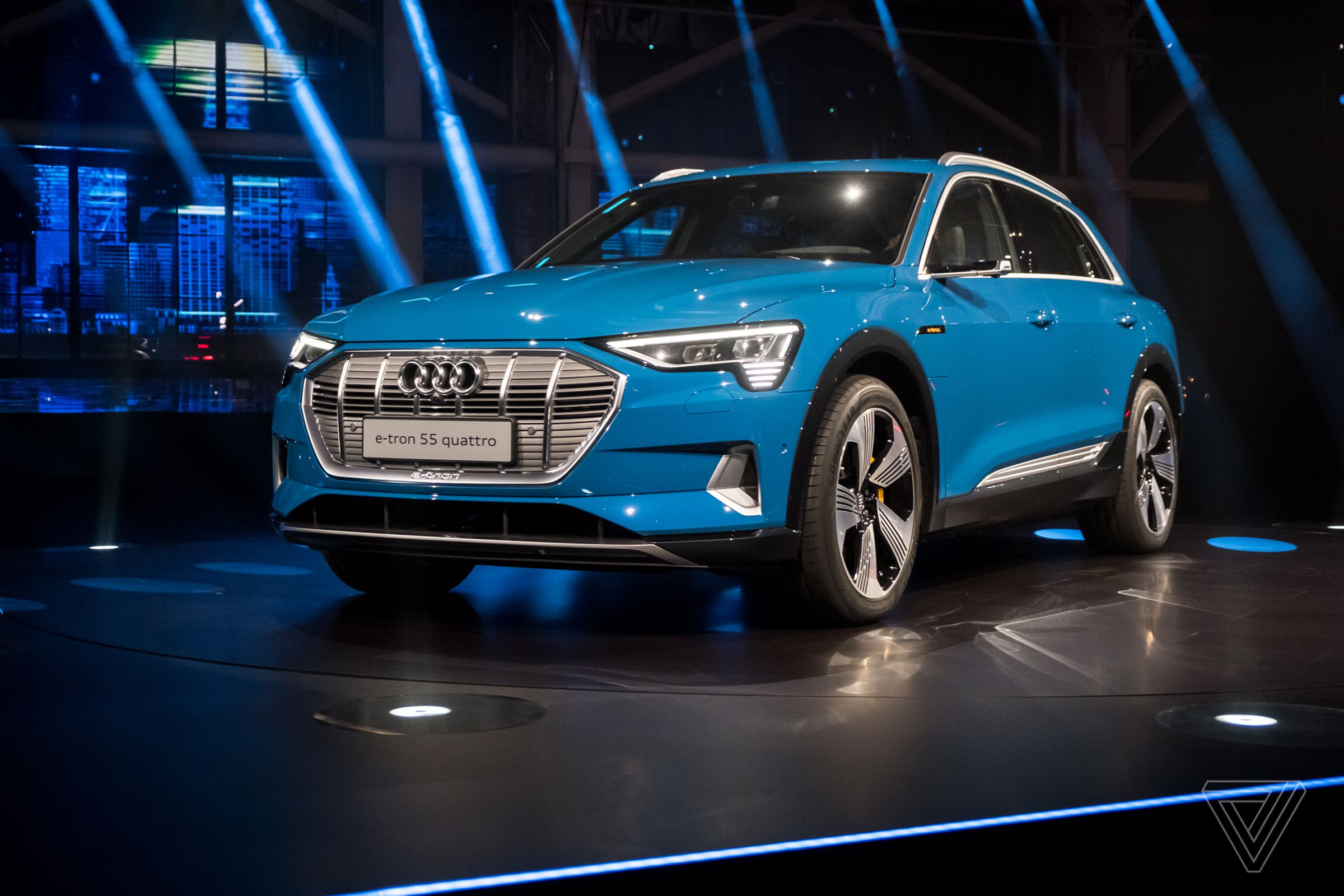 Audi’s new E-tron SUV.