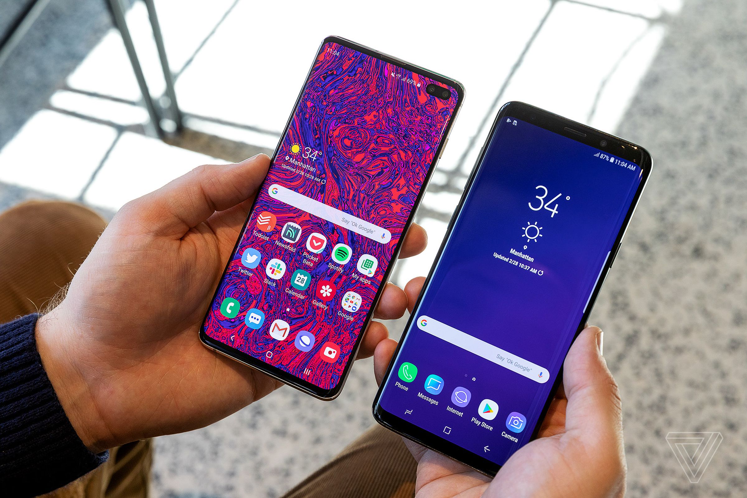 Visually, the S10 Plus doesn’t look hugely different from last year’s S9 Plus