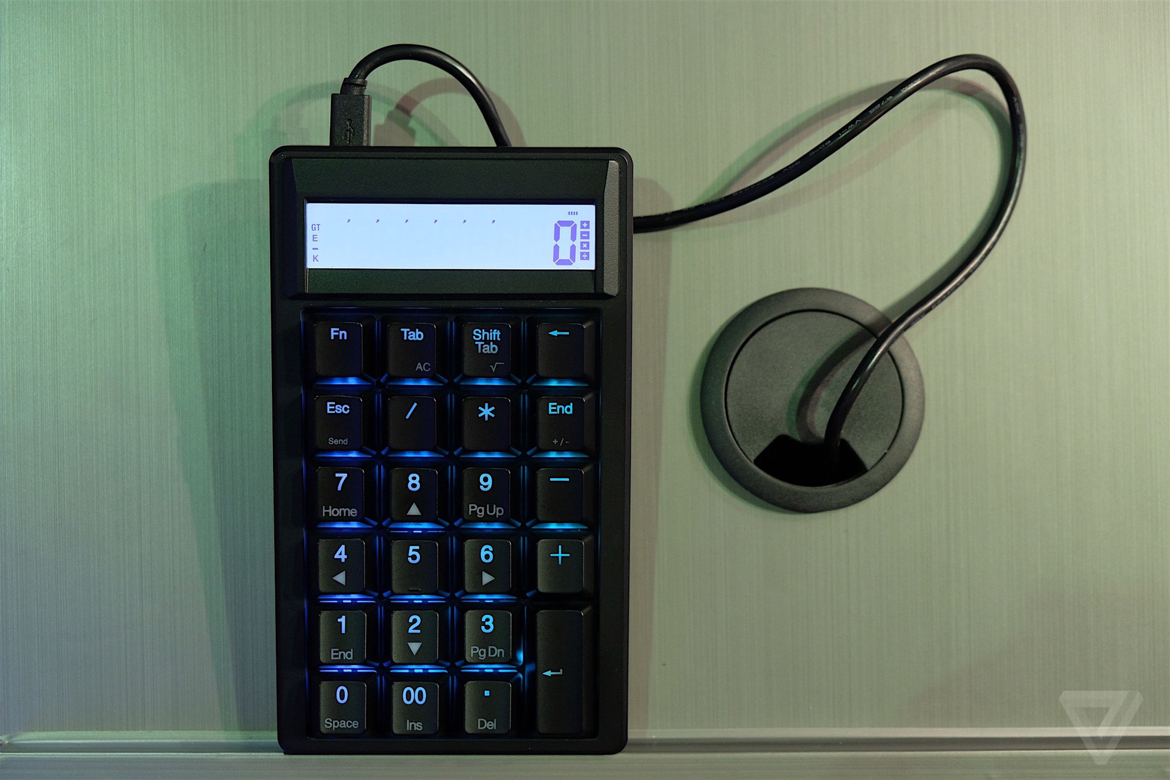 The Ducky Pocket Is A Mechanical Keyboard Calculator With Cherry Mx