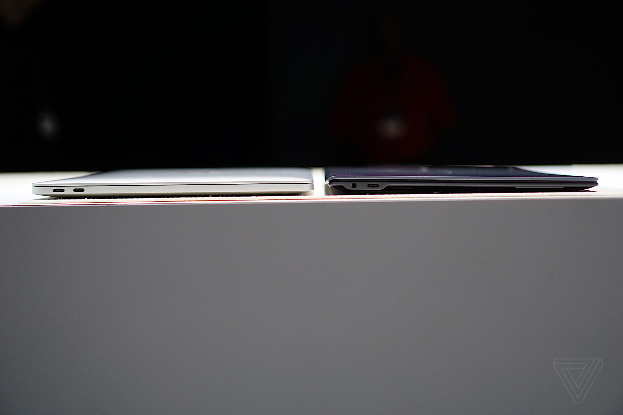 Galaxy Book S compared to a MacBook Pro