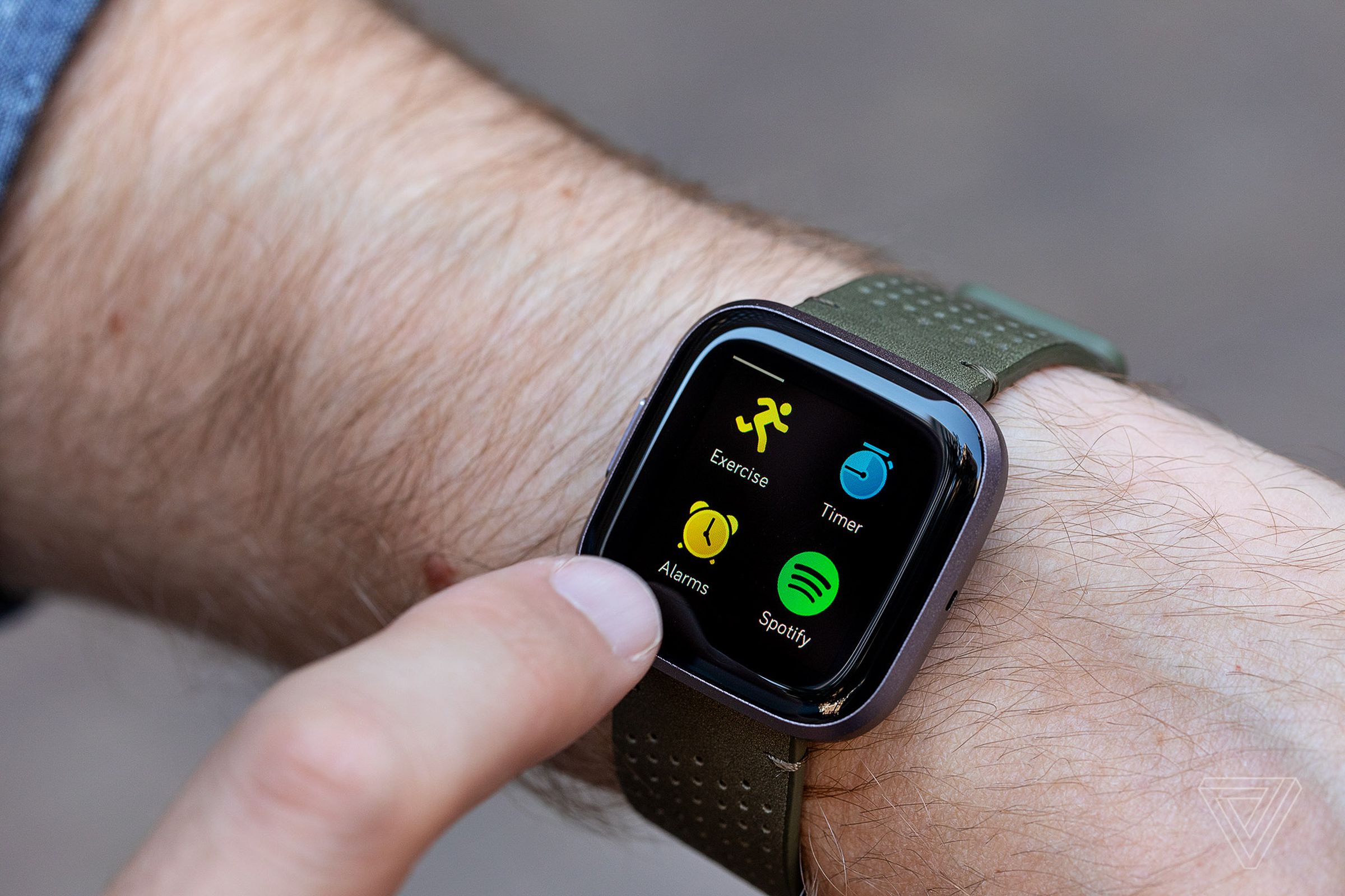 Spotify, Deezer, and Pandora are some of the major music services on Fitbit smartwatches.
