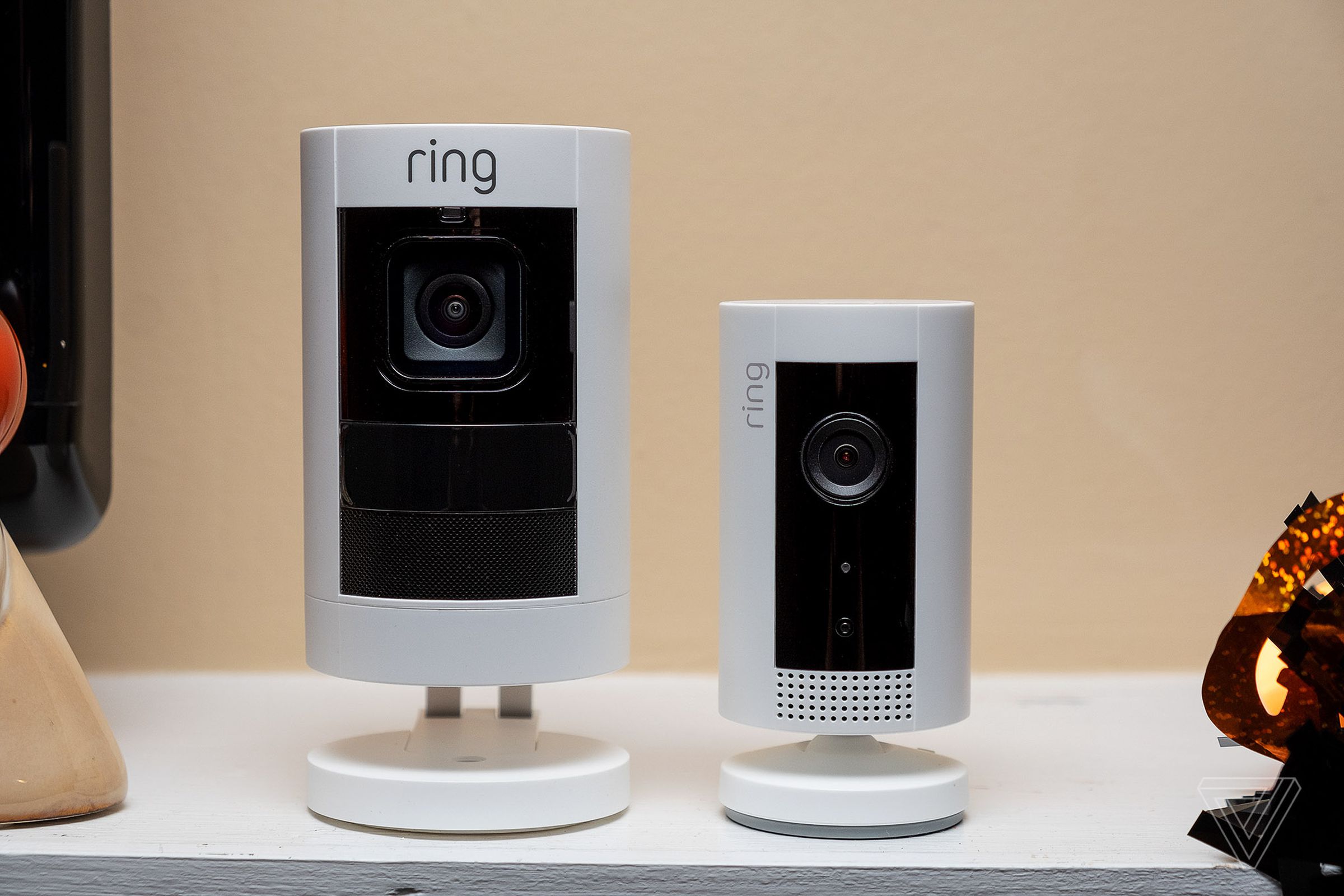 The Ring Indoor Cam is much smaller than Ring’s other cameras, but it lacks a battery and weather sealing.