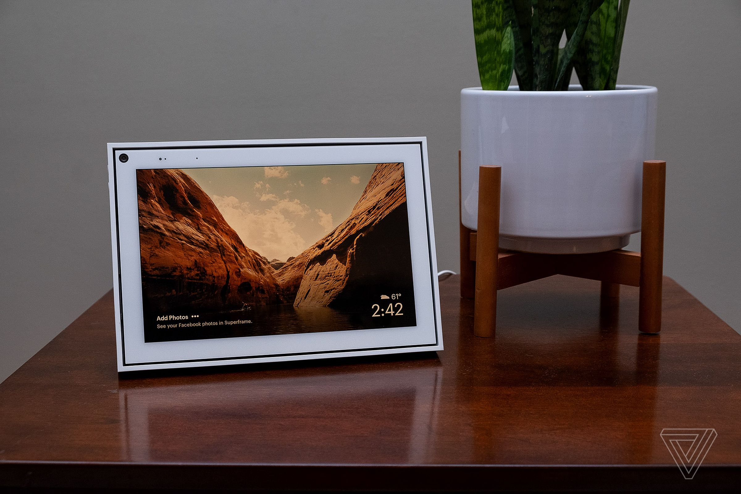 This is the Facebook Portal 10-inch