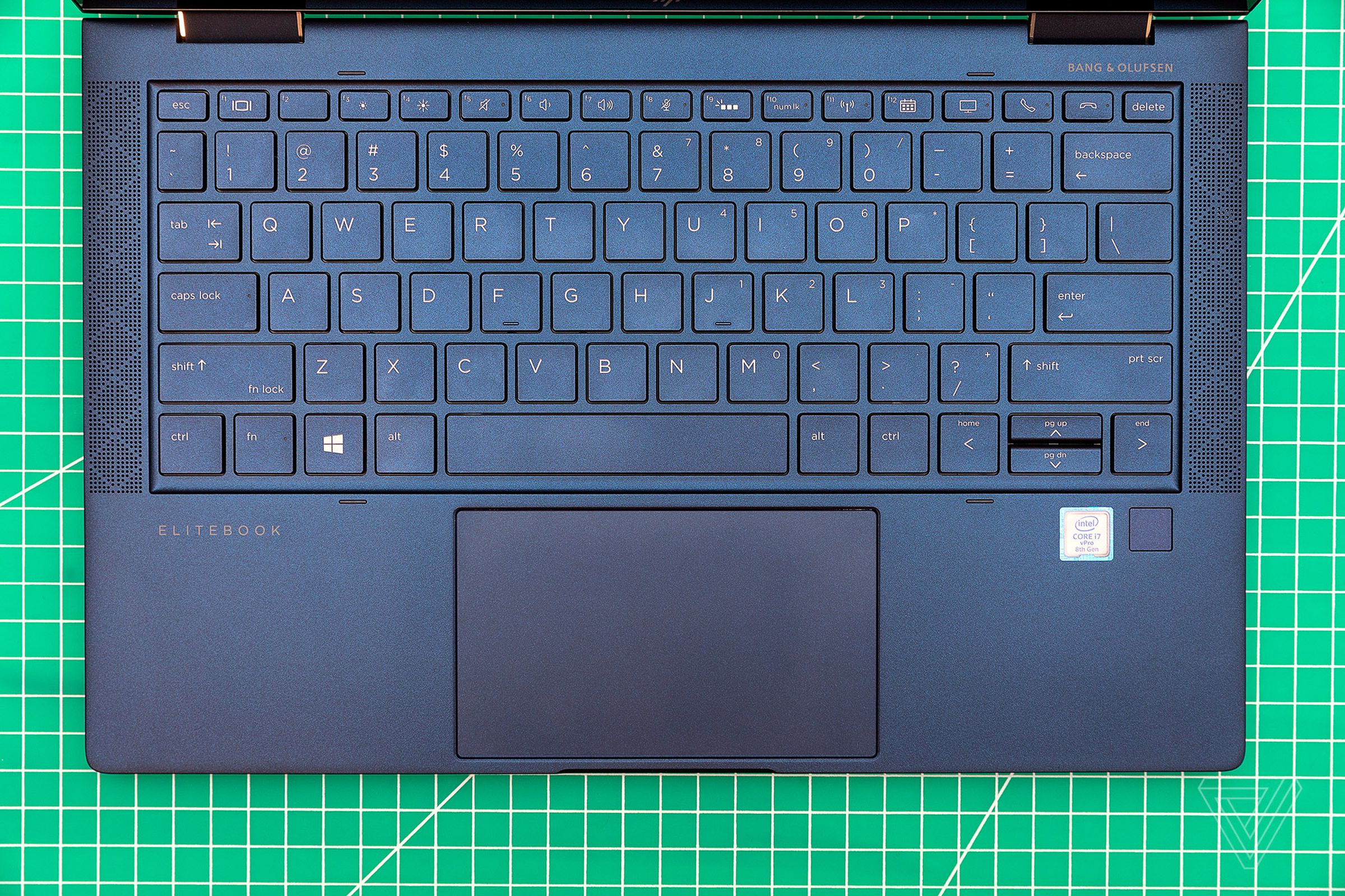 The Dragonfly’s keyboard and trackpad are both excellent.