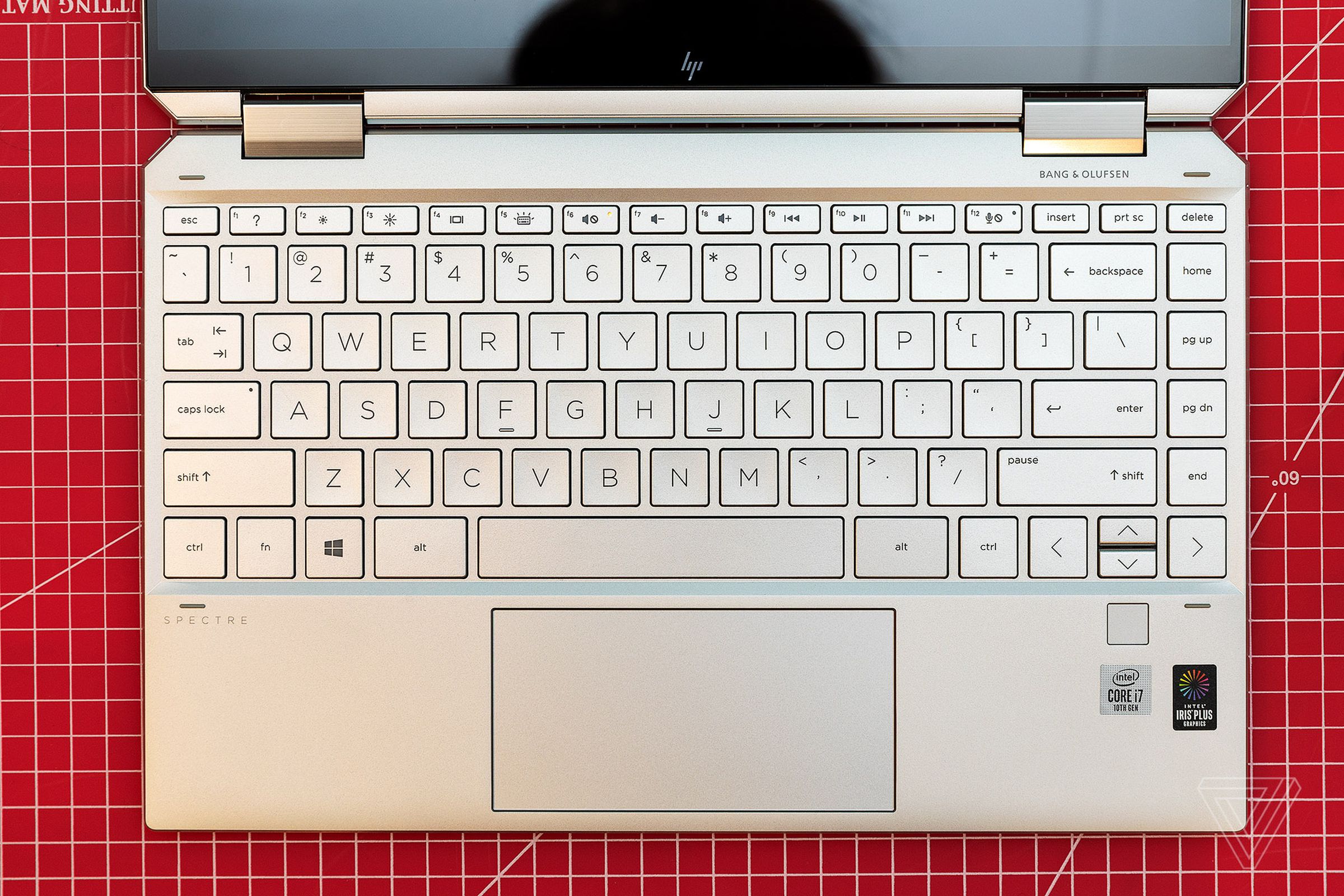 The x360’s keyboard is well-sized and has good travel. And the trackpad finally works as it should.