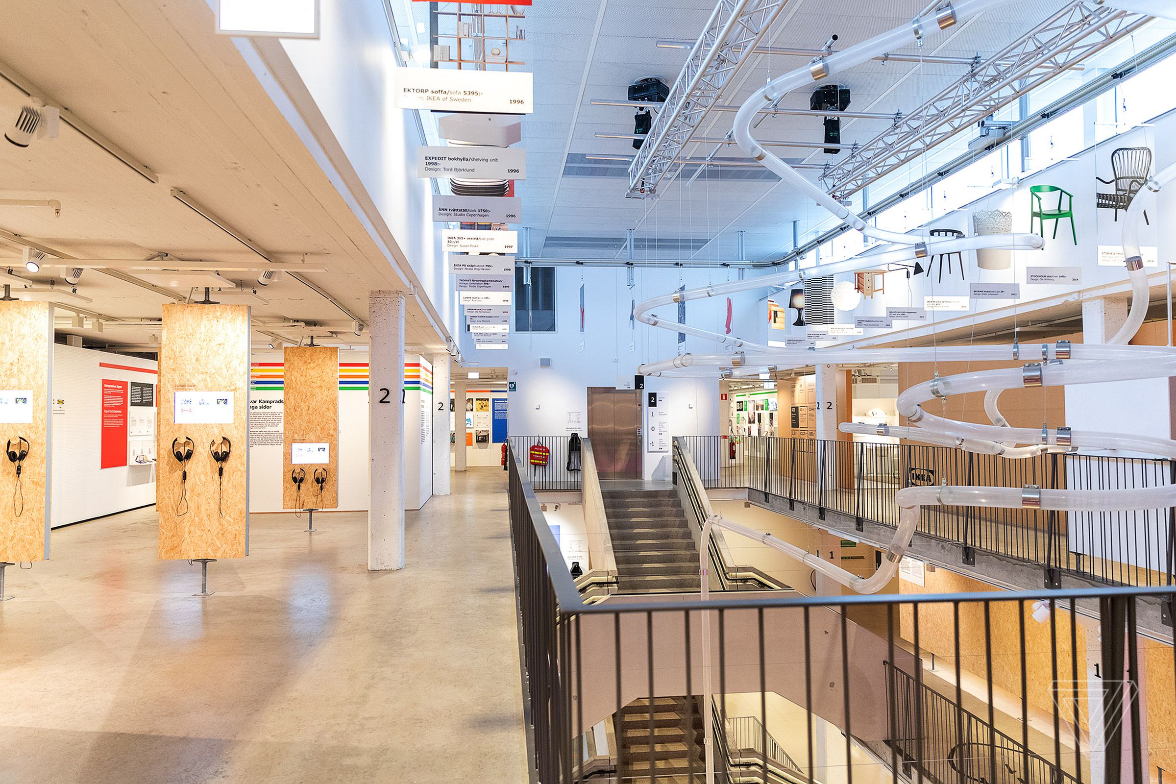 Ikea’s first store, now the Ikea Museum, pays homage to the company founded in 1943 by Ingvar Kamprad.