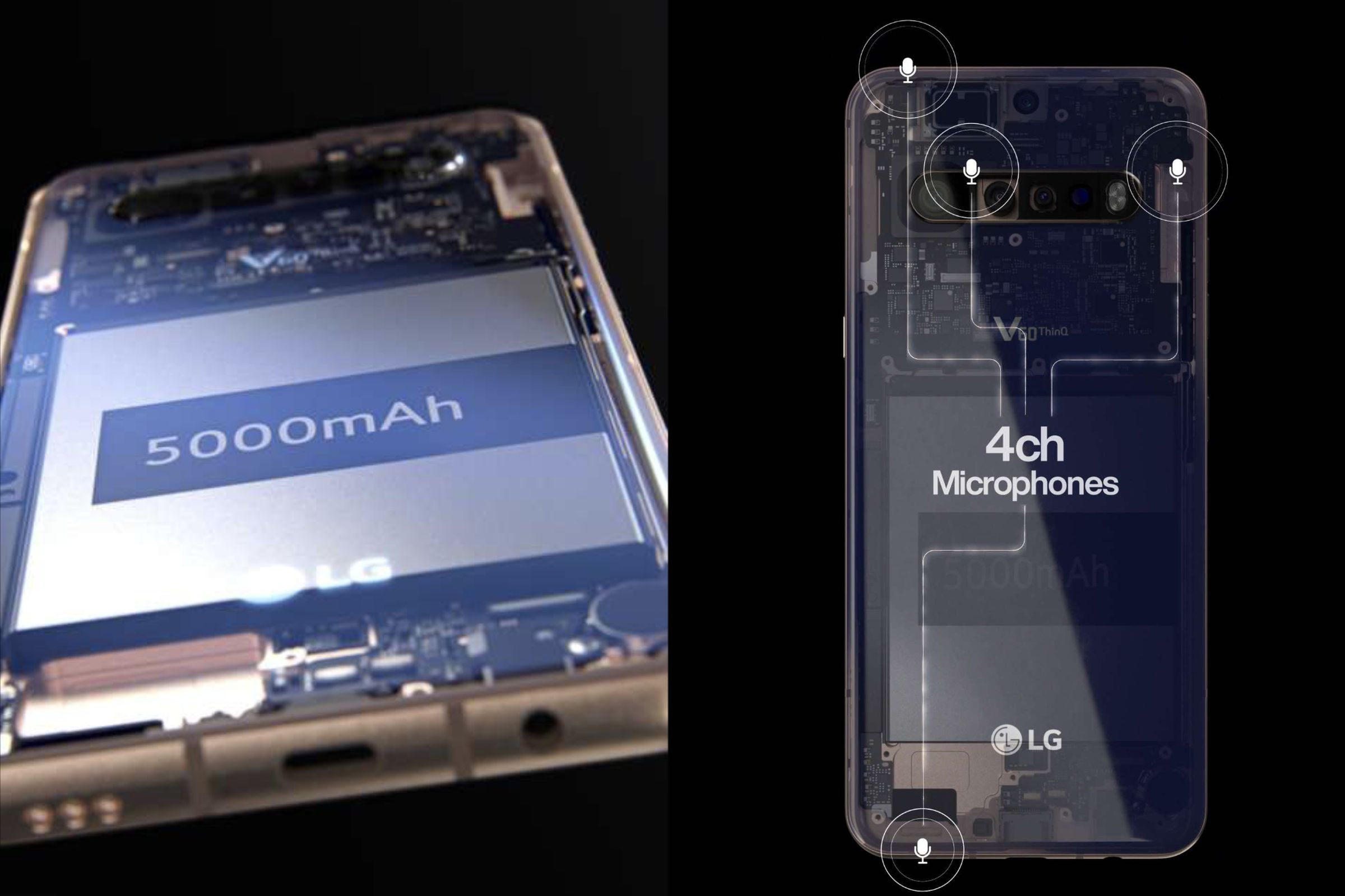 A previous leak claimed the phone would have a 5,000mAh battery and four microphones.
