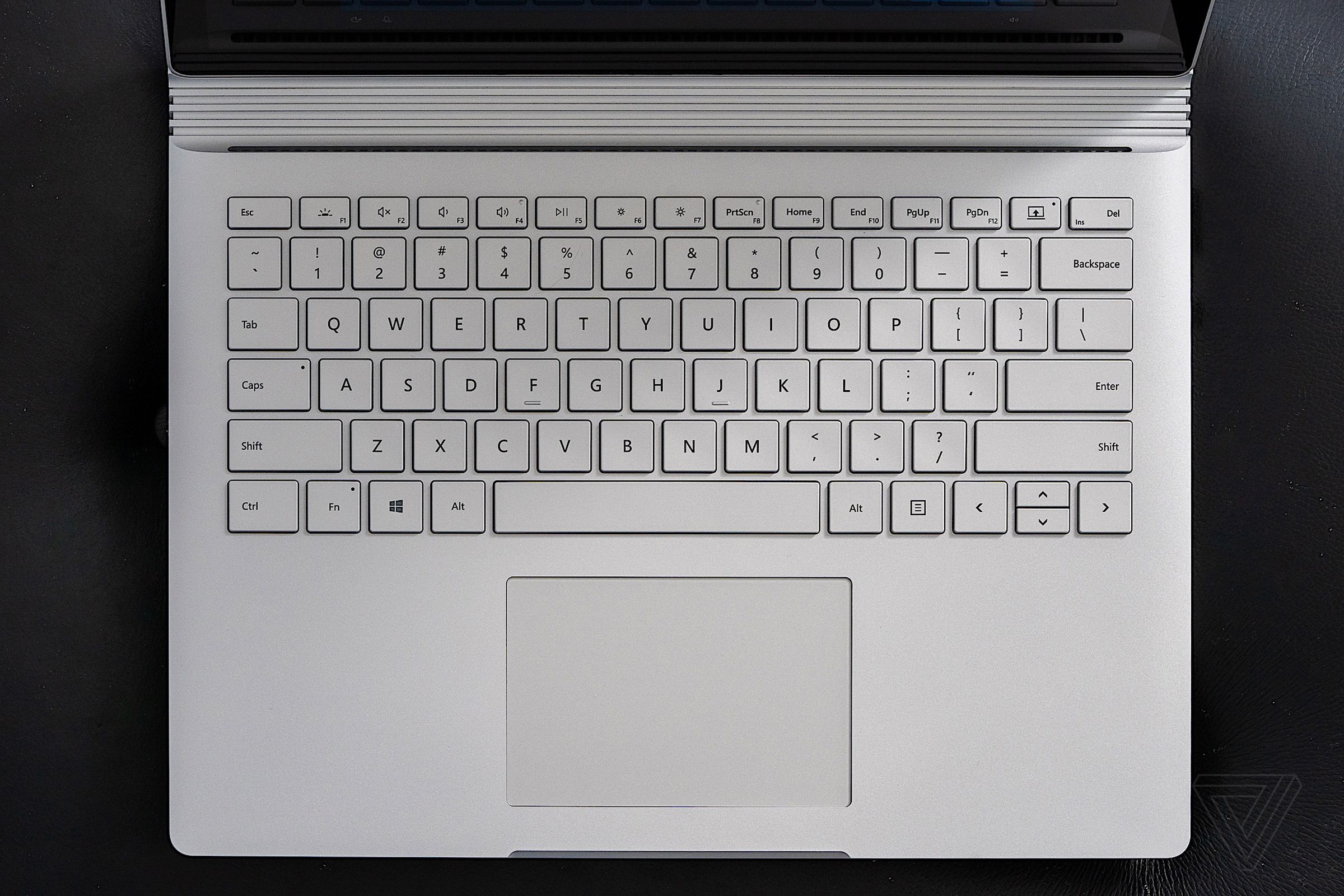 Surface Book 3 keyboard