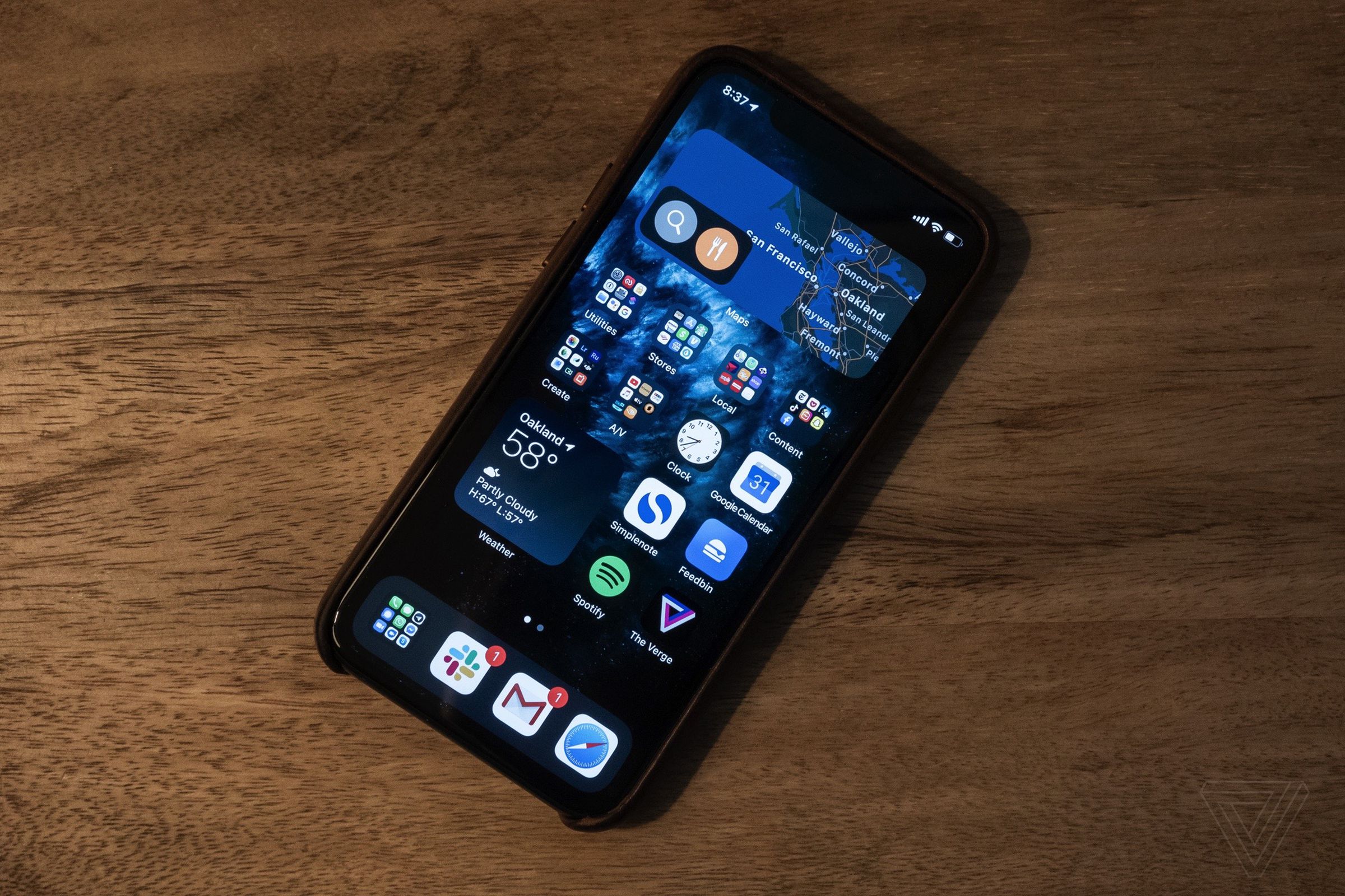 You can place widgets on the home screen in iOS 14